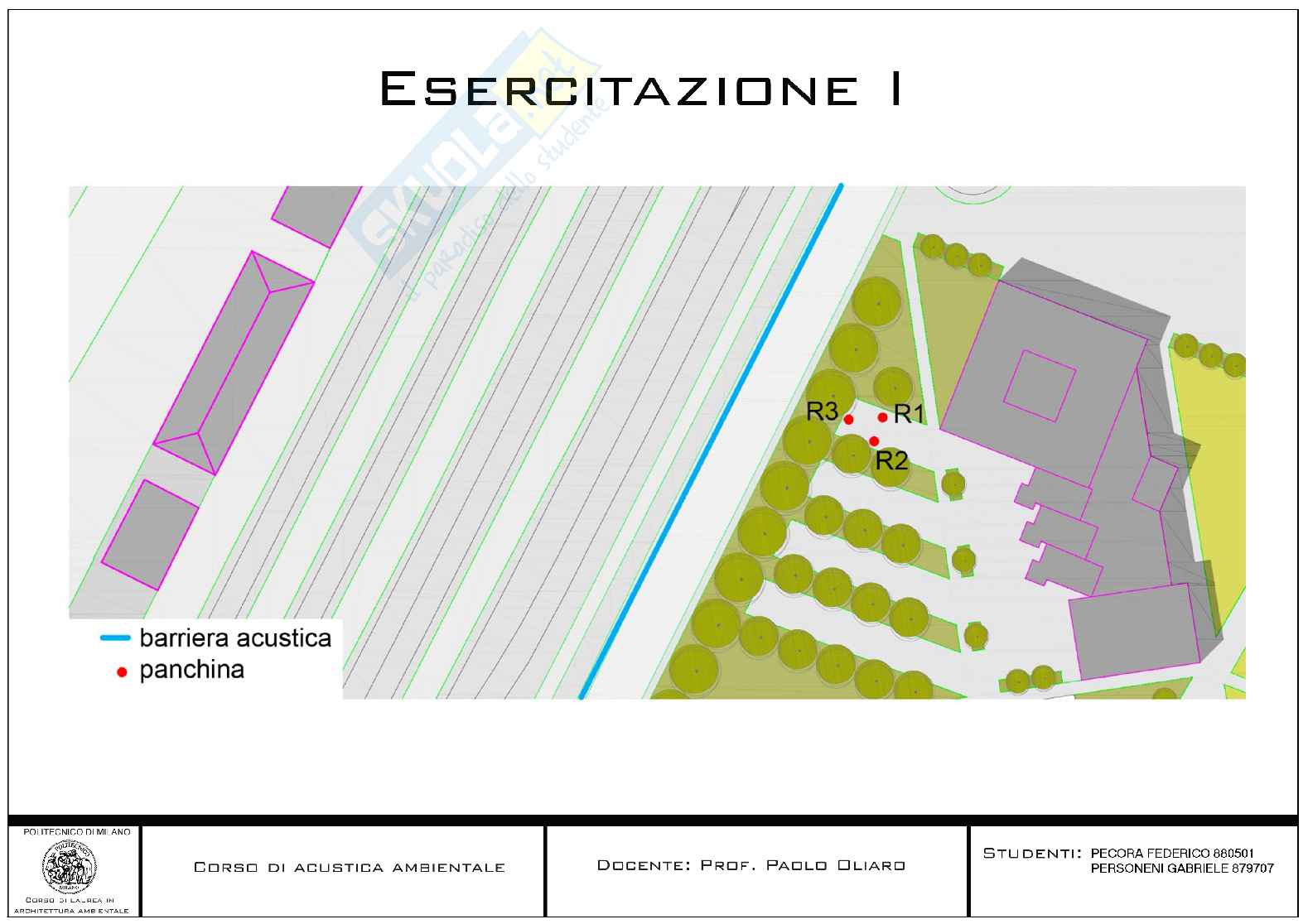 Progetti barriera acustica Pag. 1