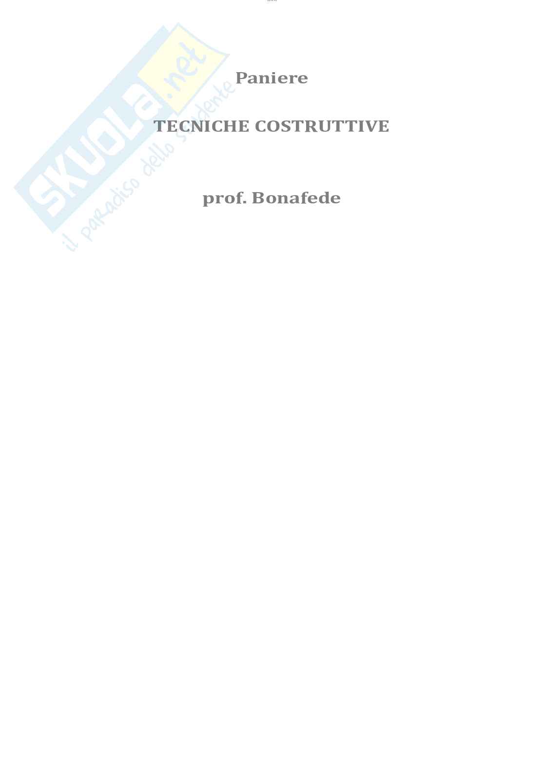 Tecniche costruttive Pag. 2