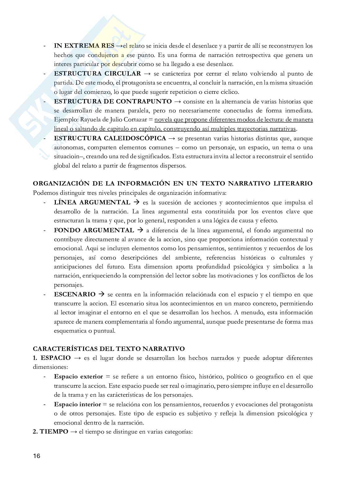 Appunti Strategie comunicative e negoziali della lingua spagnola Pag. 16