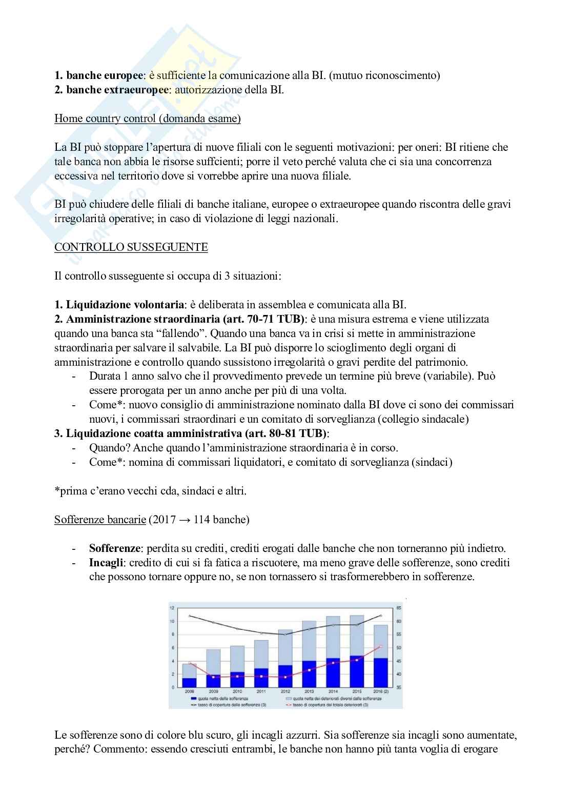 Economia e gestione della banca Pag. 16