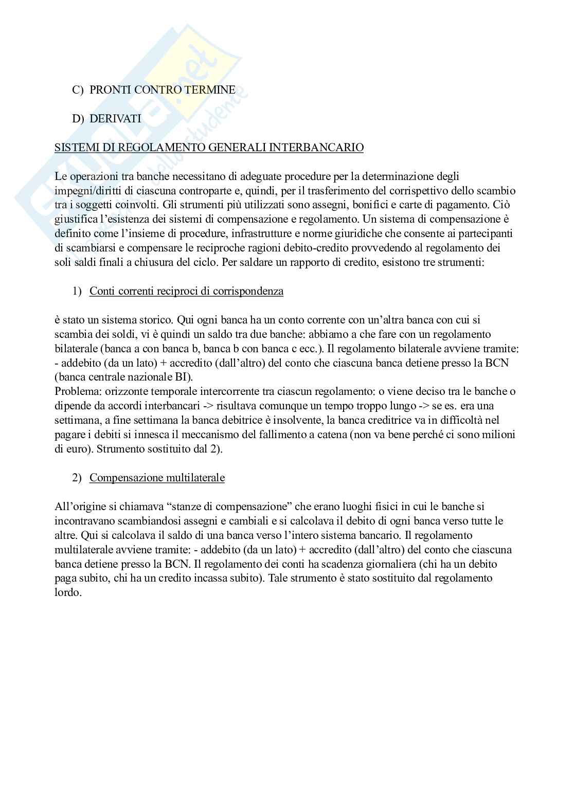 Economia e gestione della banca Pag. 46