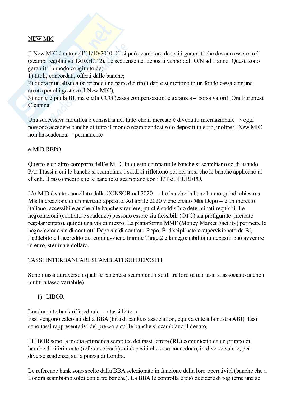 Economia e gestione della banca Pag. 51