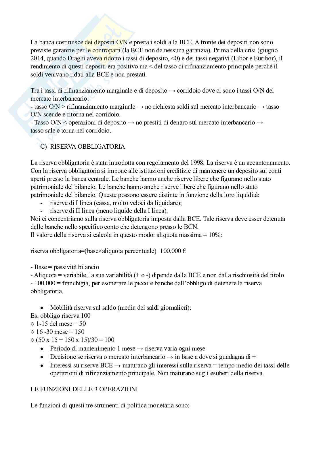 Economia e gestione della banca Pag. 66