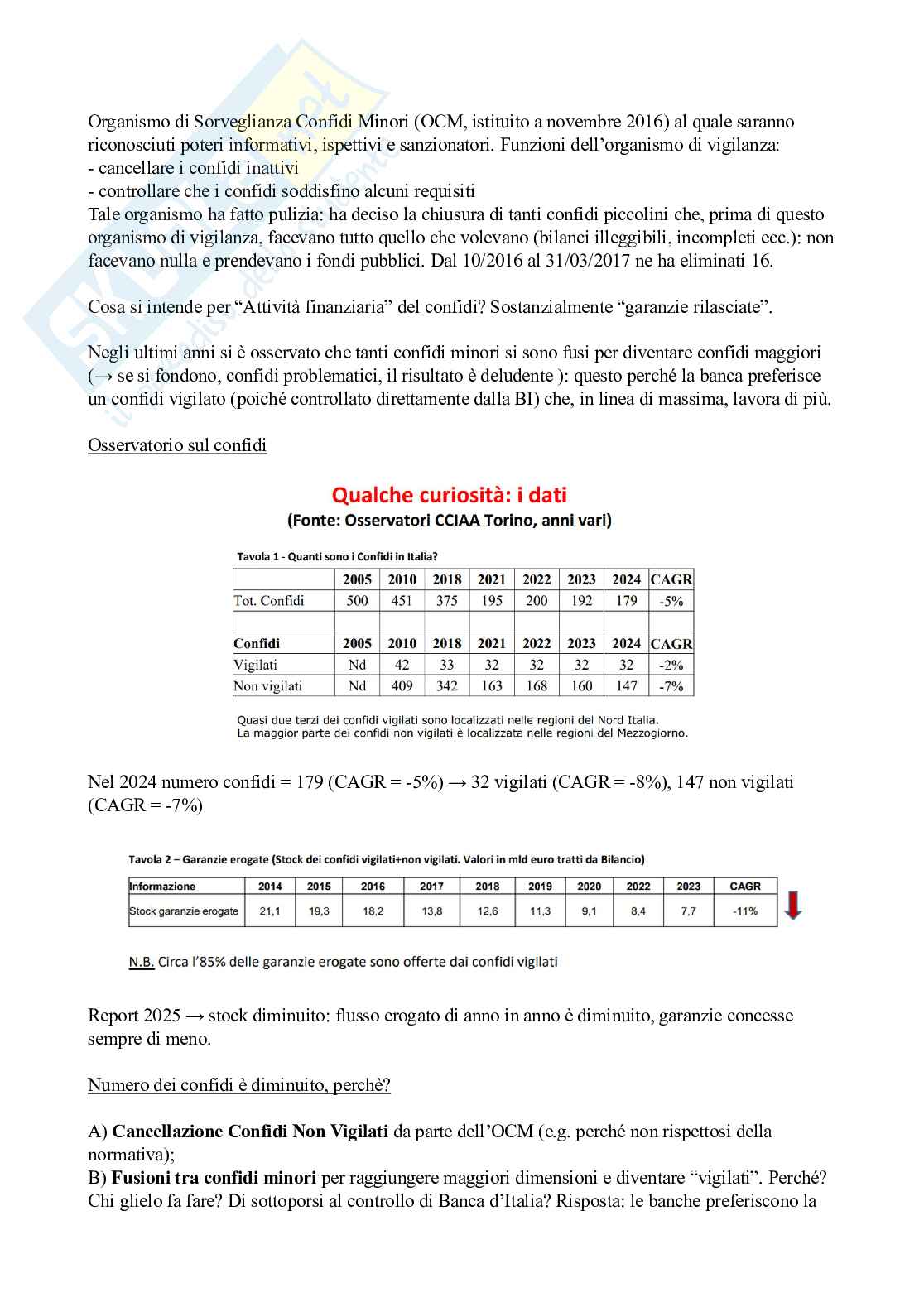 Economia e gestione della banca Pag. 81