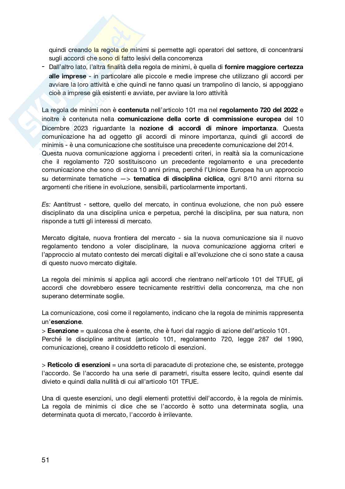 Appunti lezioni Marketing e diritto (parte due) Pag. 51