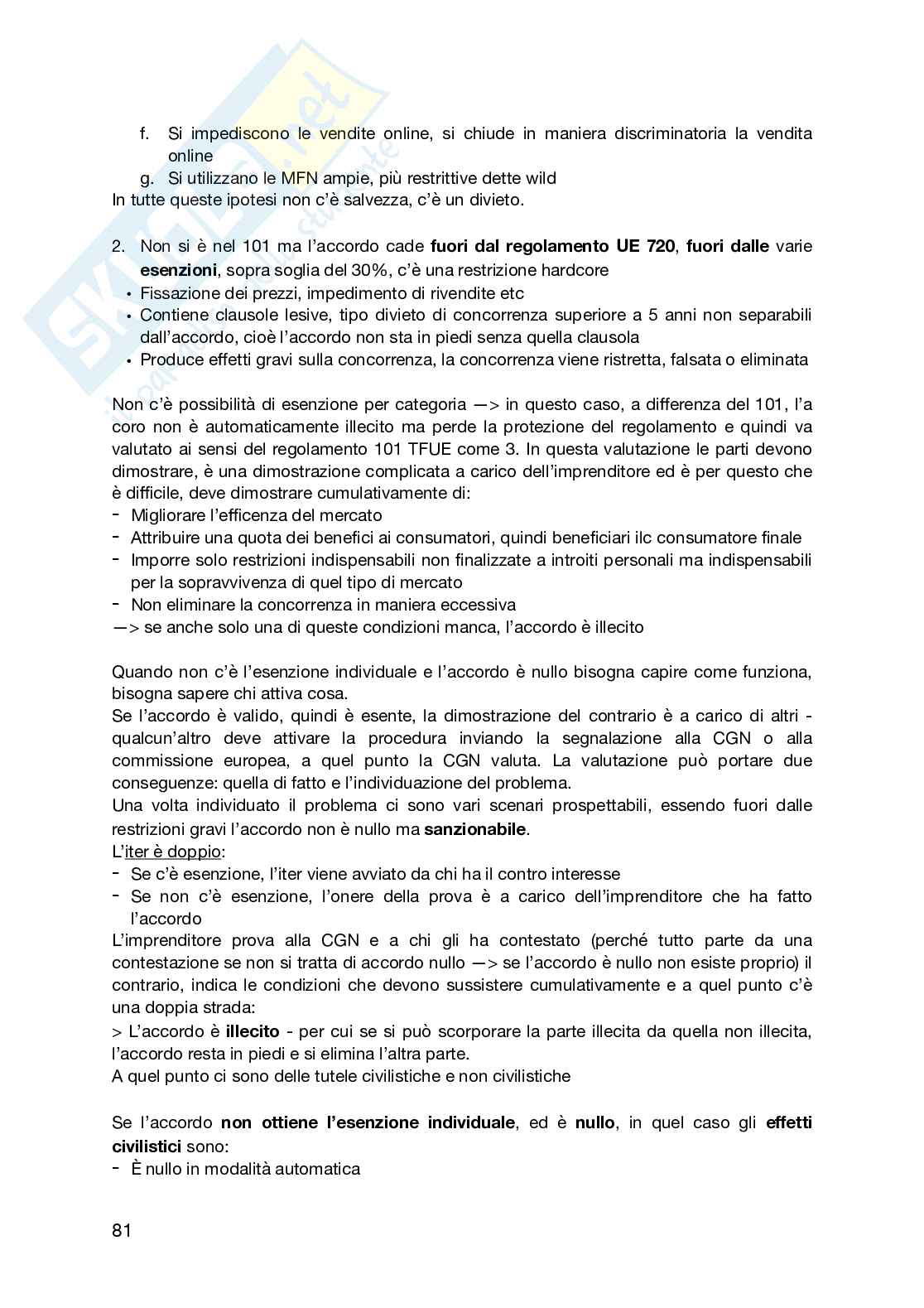 Appunti lezioni Marketing e diritto (parte due) Pag. 81