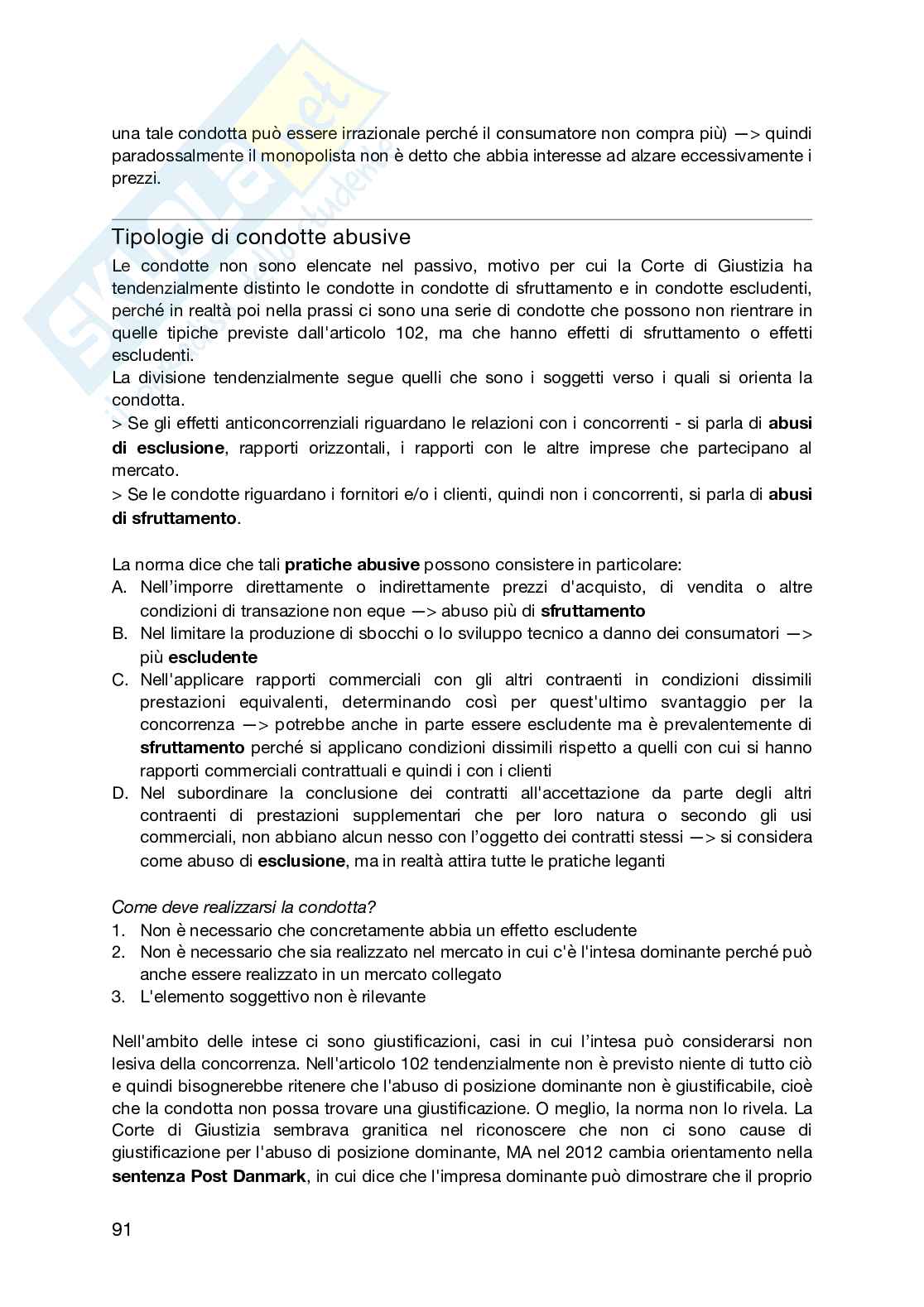 Appunti lezioni Marketing e diritto (parte due) Pag. 91
