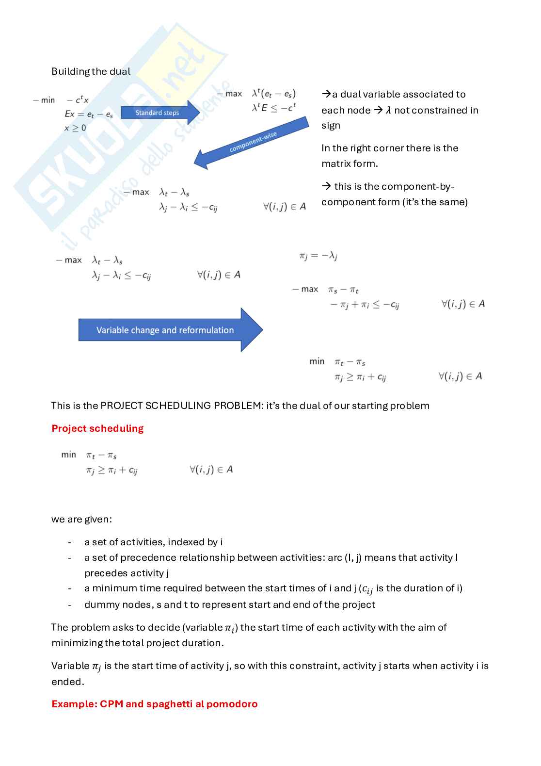 Appunti Optimization and data science for management (primo parziale, parte 1) Pag. 11