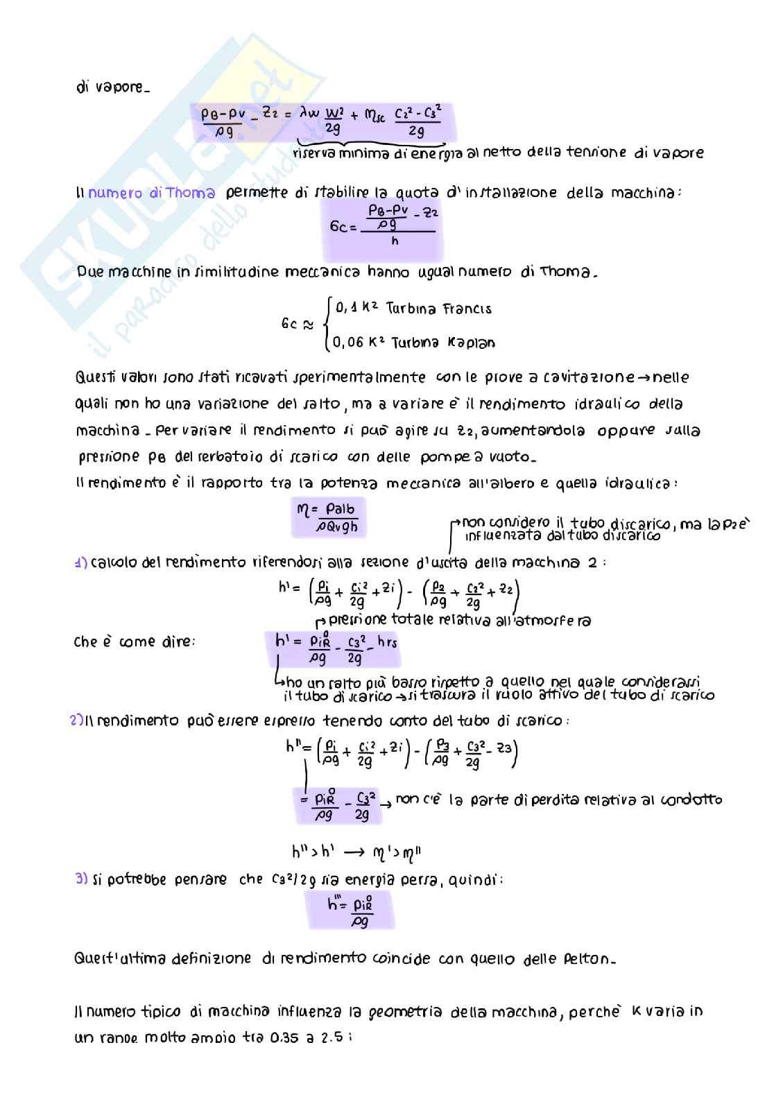 Seconda parte degli appunti di Macchine 2 Pag. 2