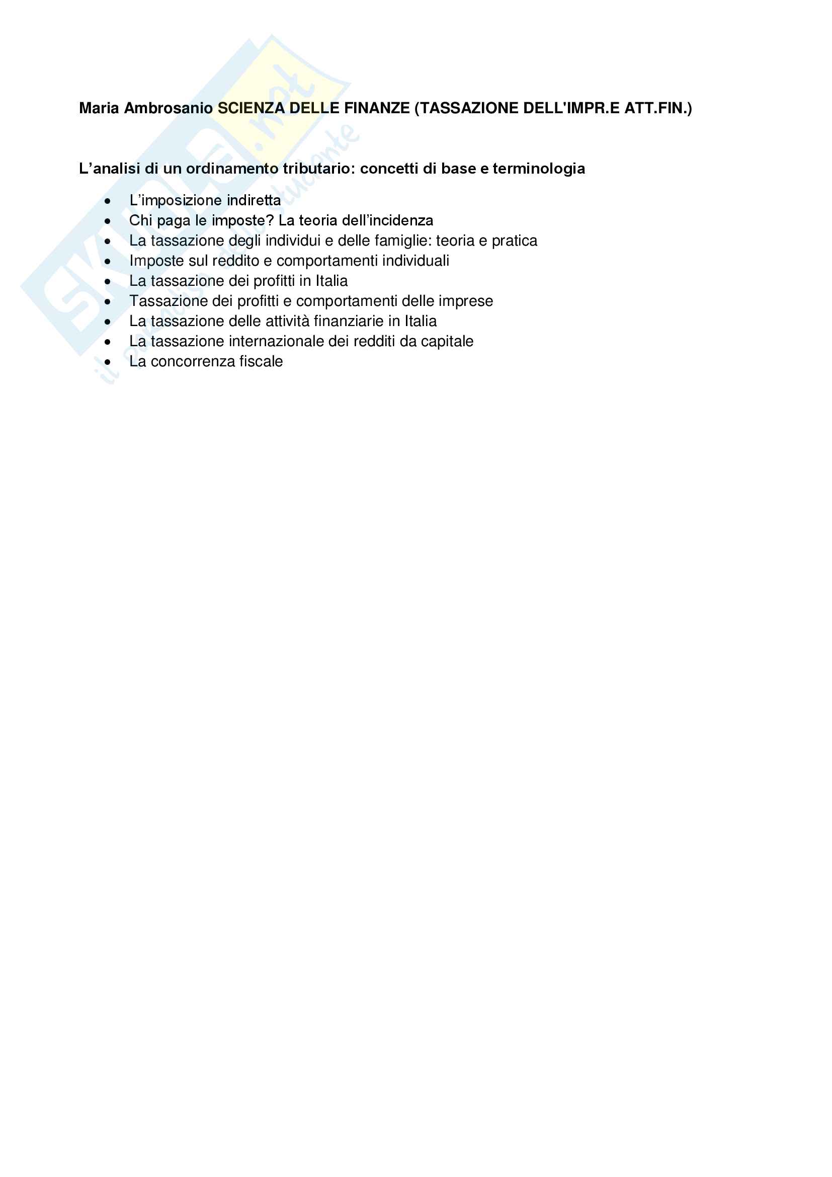 Tesi Di Laurea Scienza Delle Finanze
