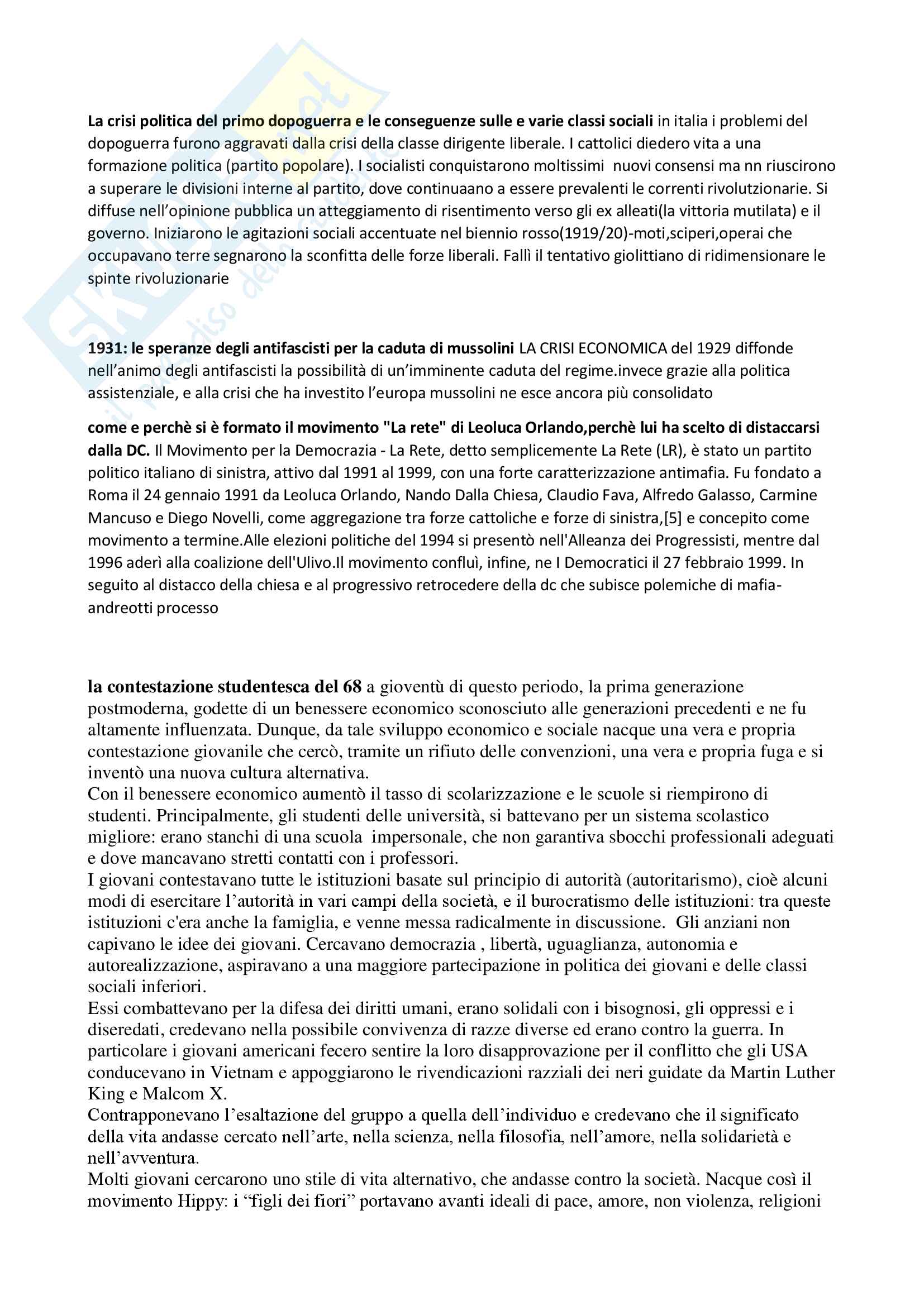 Storia seconda parte Pag. 31