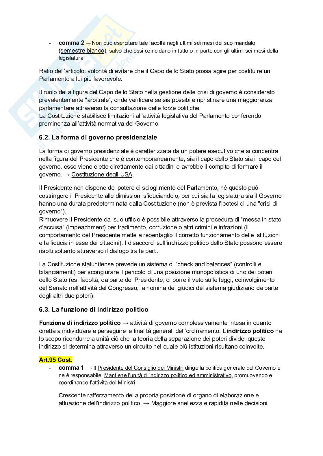Riassunto esame Istituzioni di diritto pubblico, Prof. Marucci Francesco Saverio, libro consigliato Manuale di diritto pubblico, Bilancia  Pag. 31