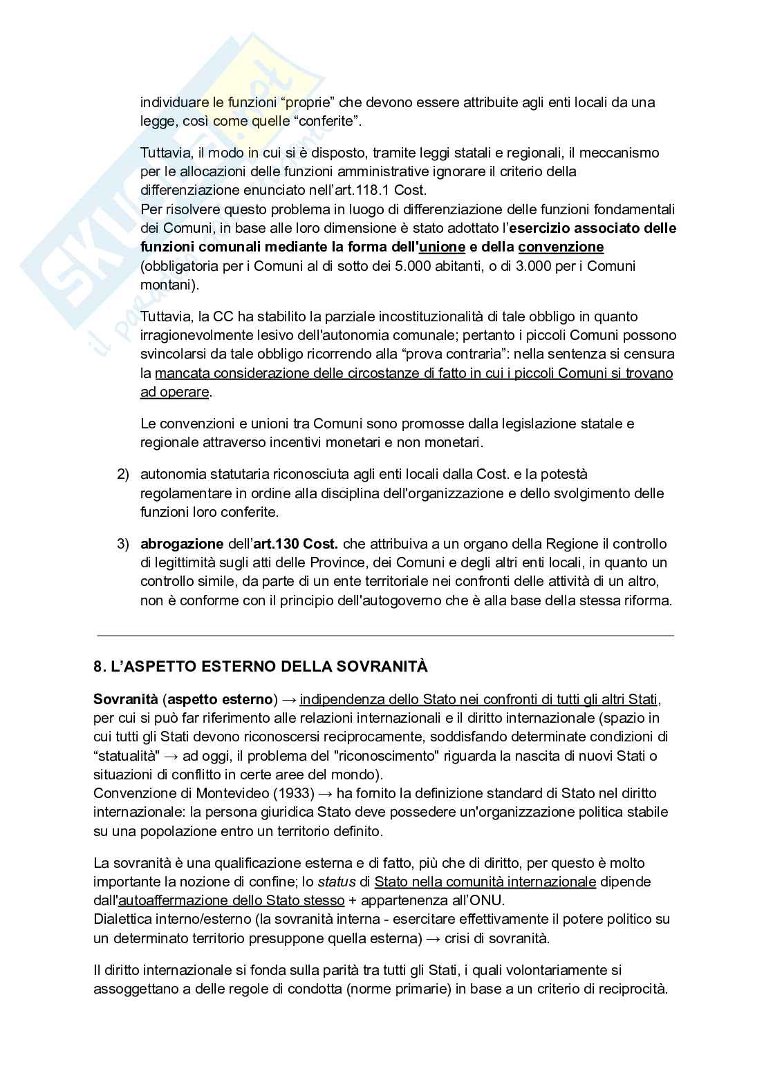 Riassunto esame Istituzioni di diritto pubblico, Prof. Marucci Francesco Saverio, libro consigliato Manuale di diritto pubblico, Bilancia  Pag. 36