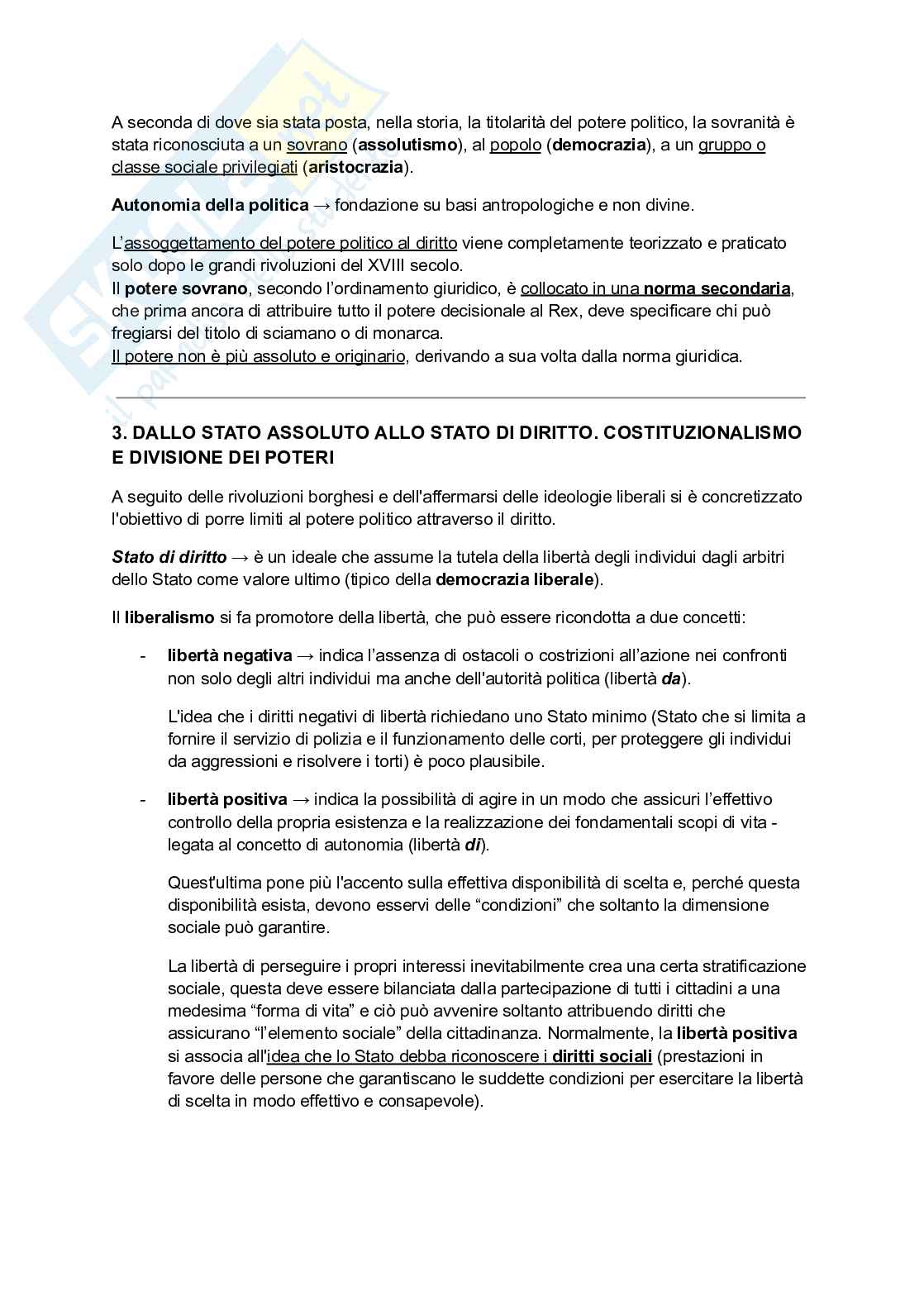 Riassunto esame Istituzioni di diritto pubblico, Prof. Marucci Francesco Saverio, libro consigliato Manuale di diritto pubblico, Bilancia  Pag. 6
