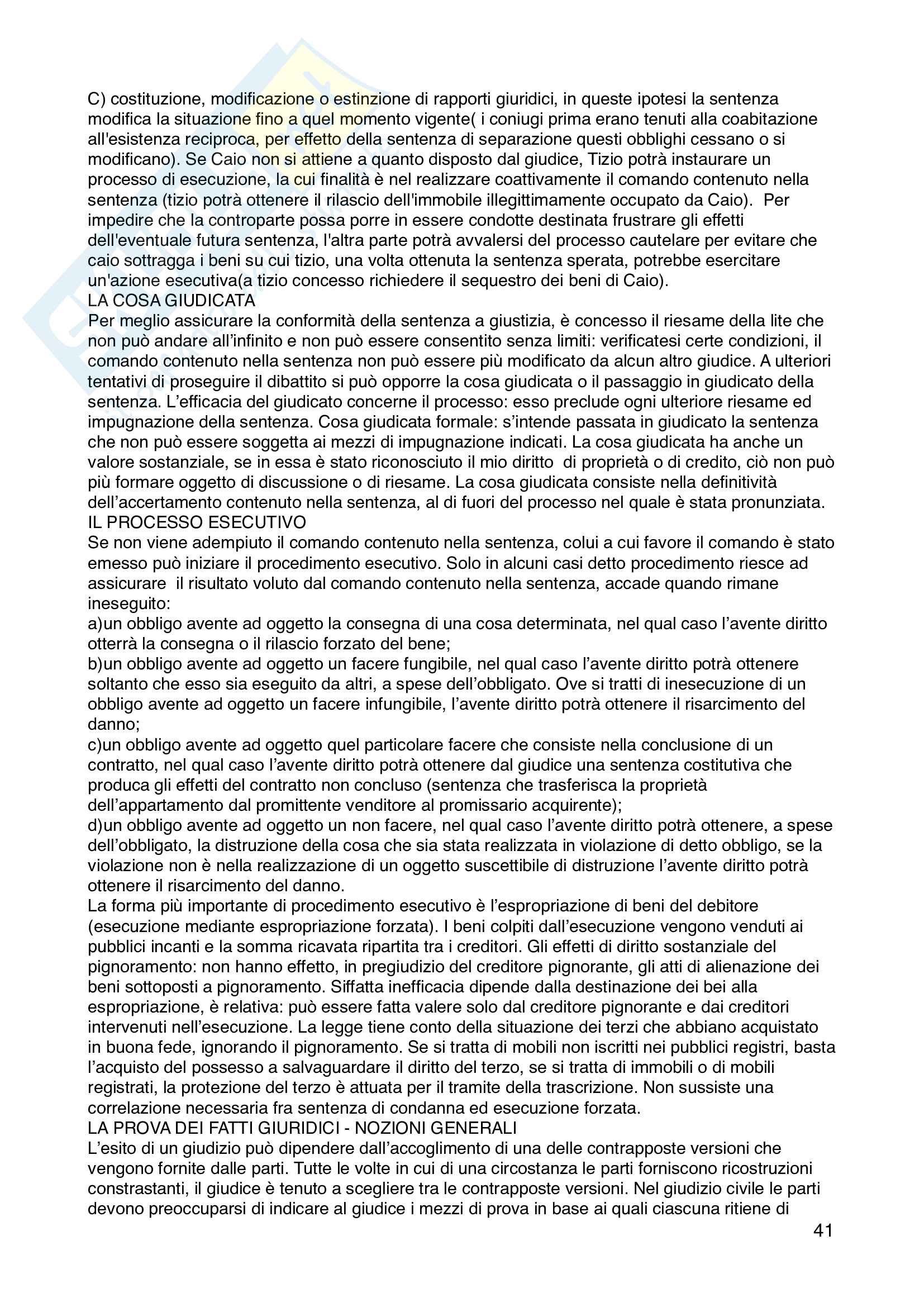 Riassunto esame Diritto privato, prof. Maffeis, libro consigliato Manuale di diritto privato, Torrente, Schlesinger Pag. 41