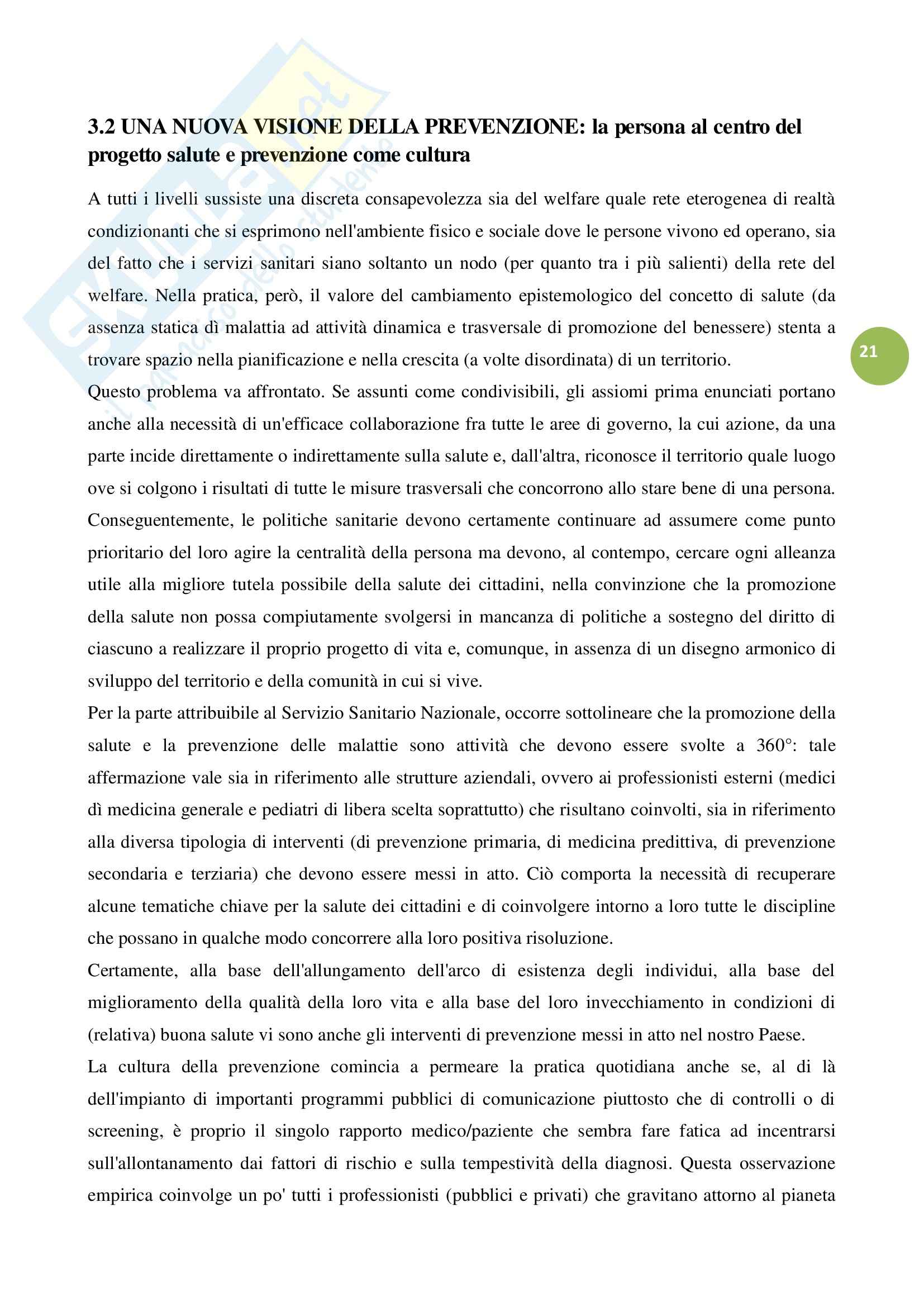Patologie allergiche, Tesi Pag. 21