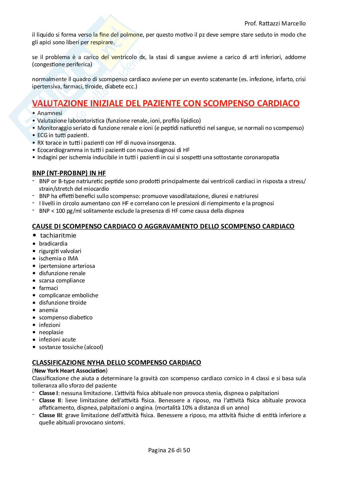Appunti di Medicina generale 2 Pag. 26