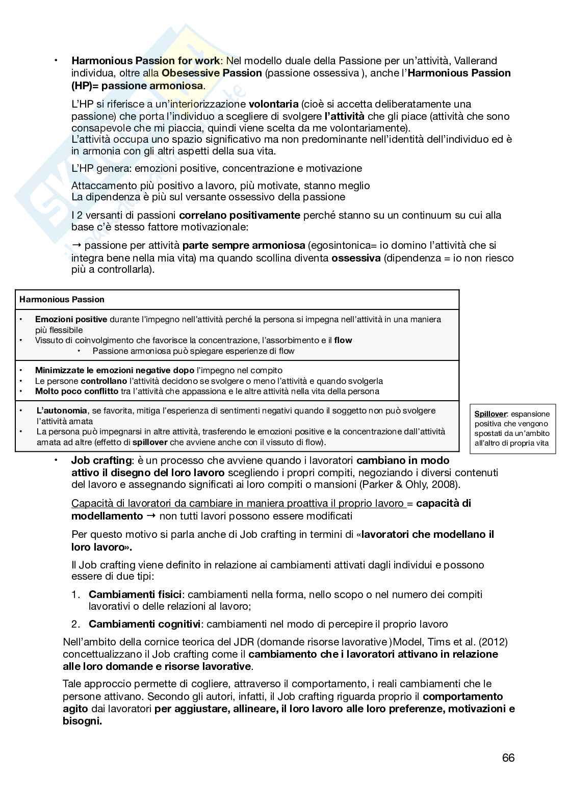 Psicologia del lavoro Pag. 66