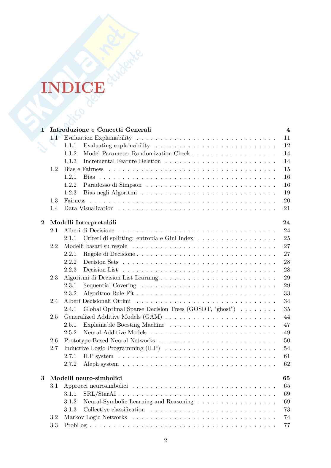 Appunti completi Explainable artificial intelligence  Pag. 2