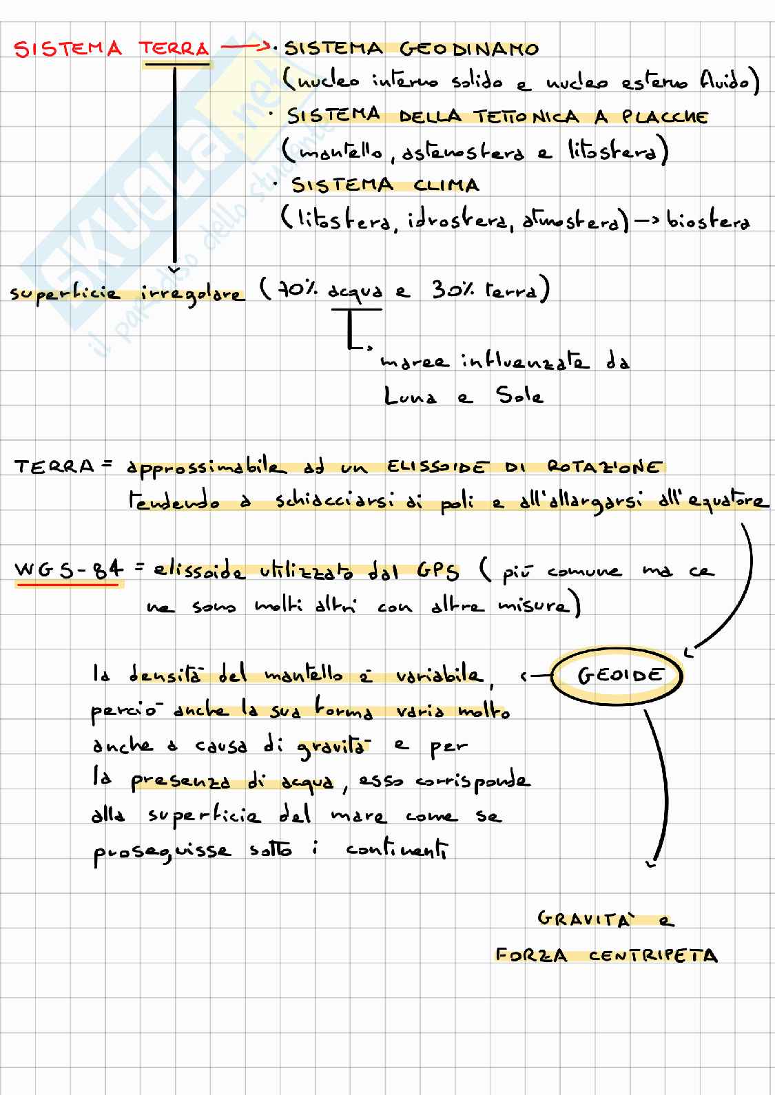 Terra e i suoi movimenti Pag. 1