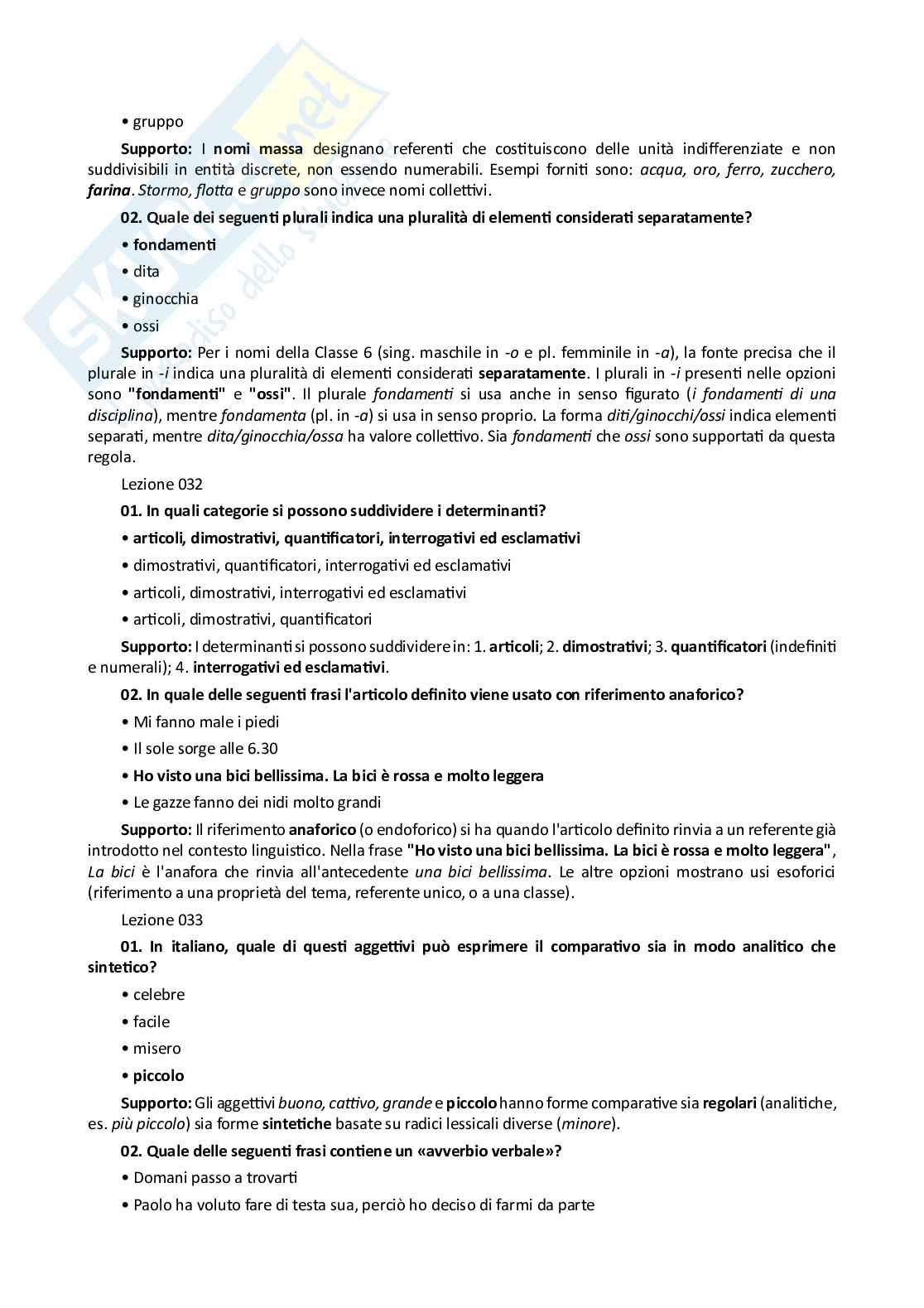Linguistica italiana applicata ai contesti scolastici e alle abilità di studio, 2025 Pag. 11