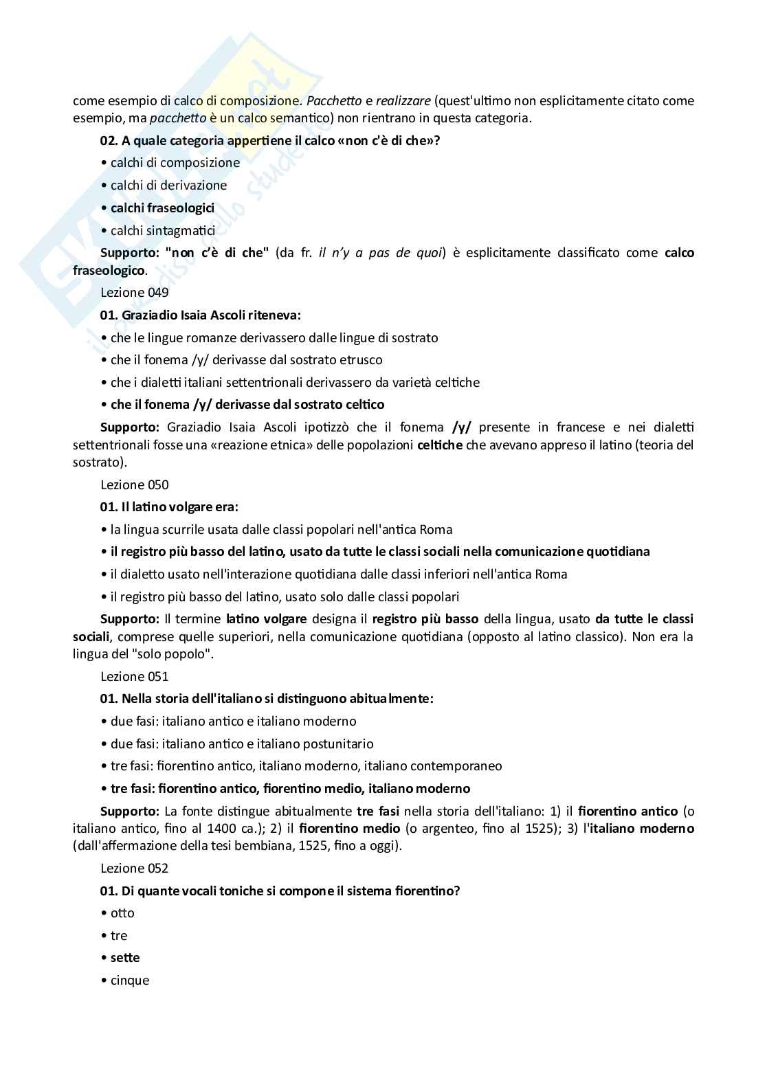 Linguistica italiana applicata ai contesti scolastici e alle abilità di studio, 2025 Pag. 16