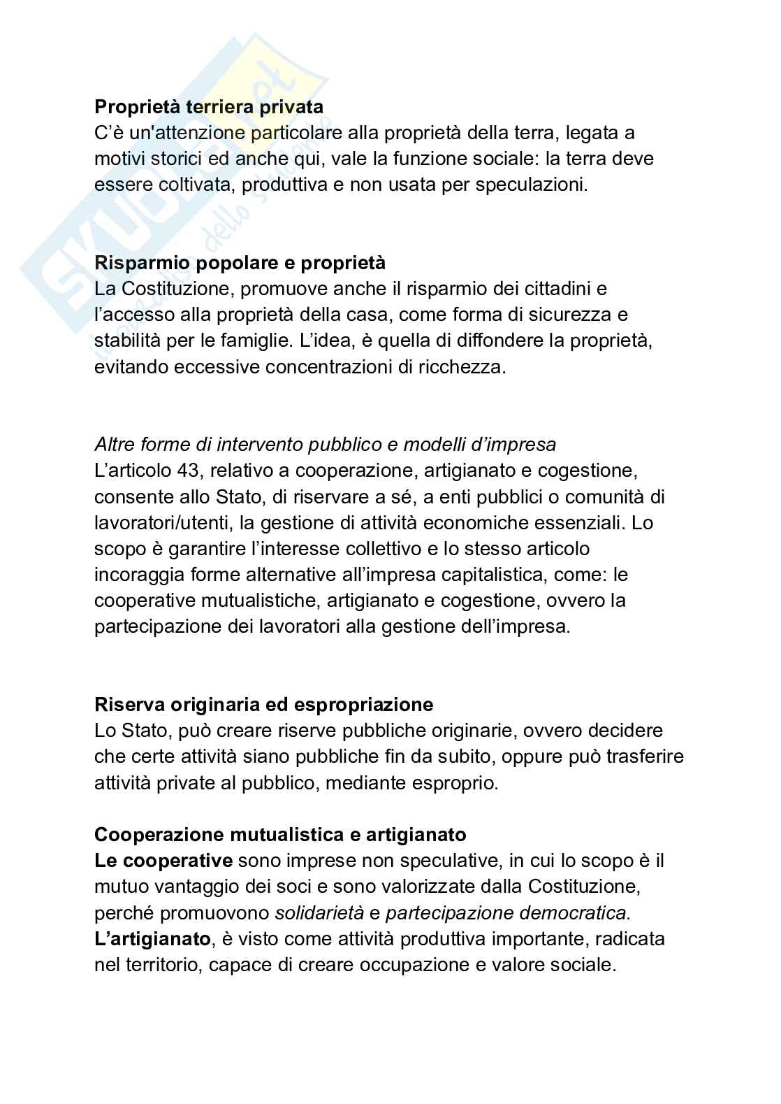 Riassunto esame Diritto pubblico per lo sviluppo sostenibile, Prof. Martire Dario, libro consigliato Diritto costituzionale dell’economia , Pinelli, Martire  Pag. 26