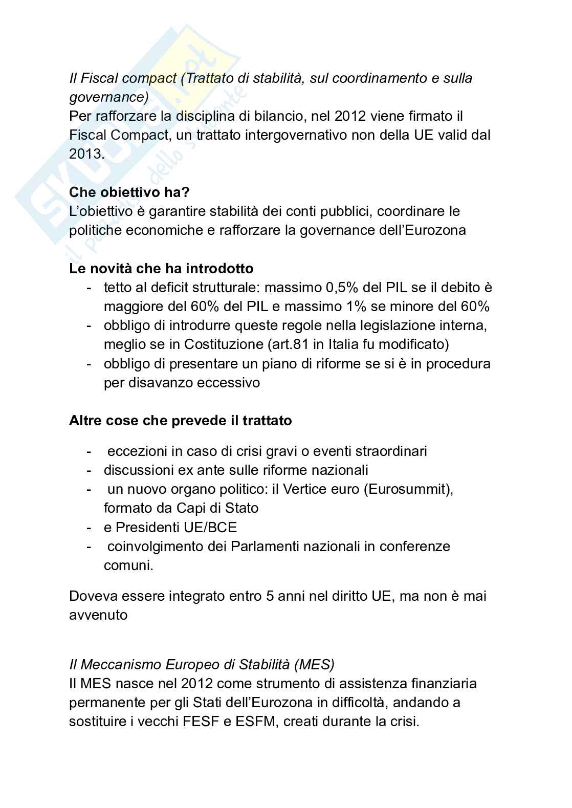 Riassunto esame Diritto pubblico per lo sviluppo sostenibile, Prof. Martire Dario, libro consigliato Diritto costituzionale dell’economia , Pinelli, Martire  Pag. 41