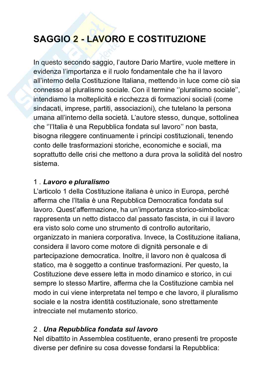 Riassunto esame Diritto pubblico per lo sviluppo sostenibile, Prof. Martire Dario, libro consigliato Diritto costituzionale dell’economia , Pinelli, Martire  Pag. 6