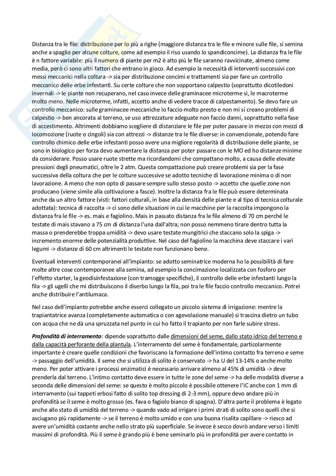 Sistemi colturali erbacei Pag. 16