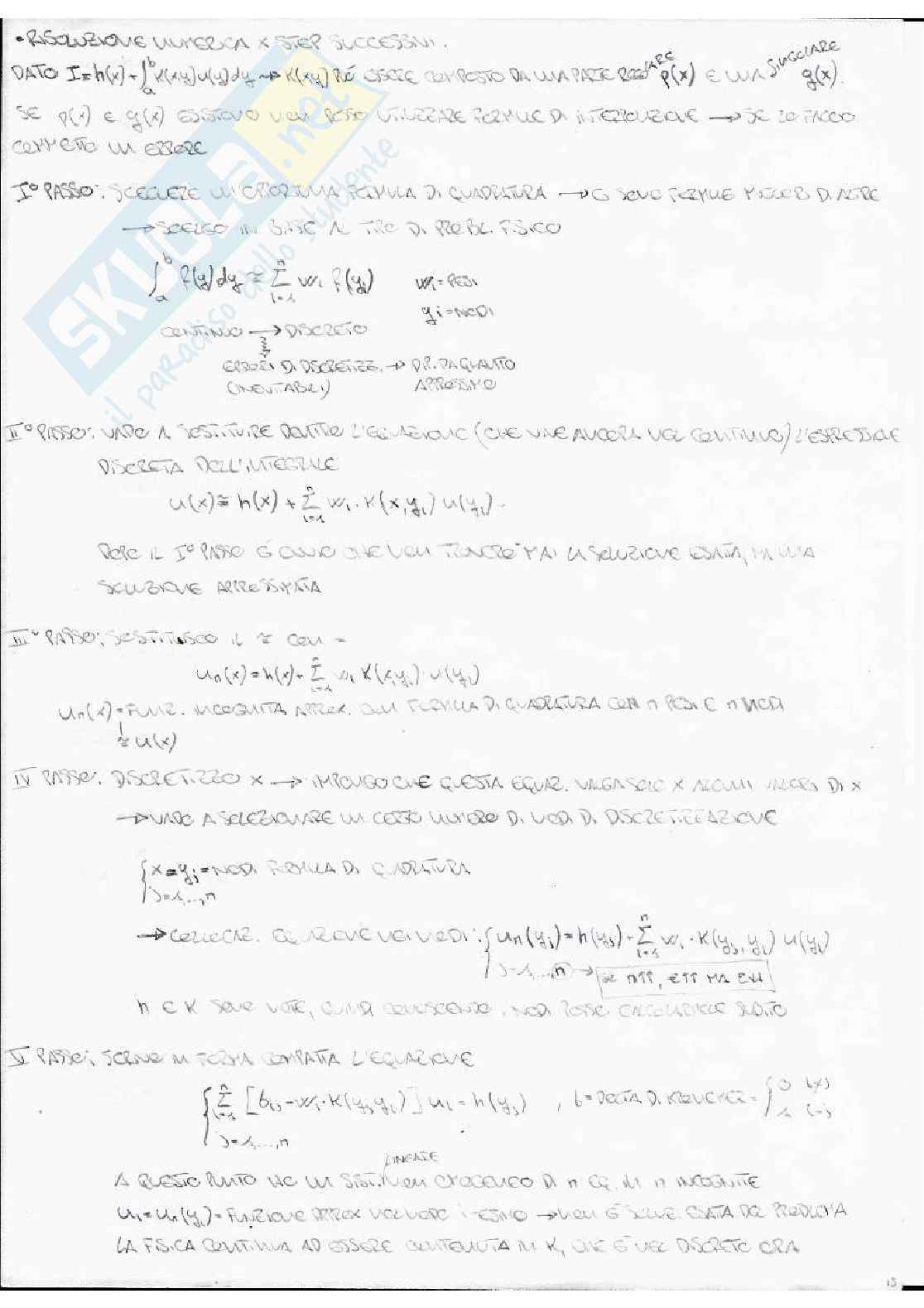 Metodi numerici per l'energia M Pag. 16