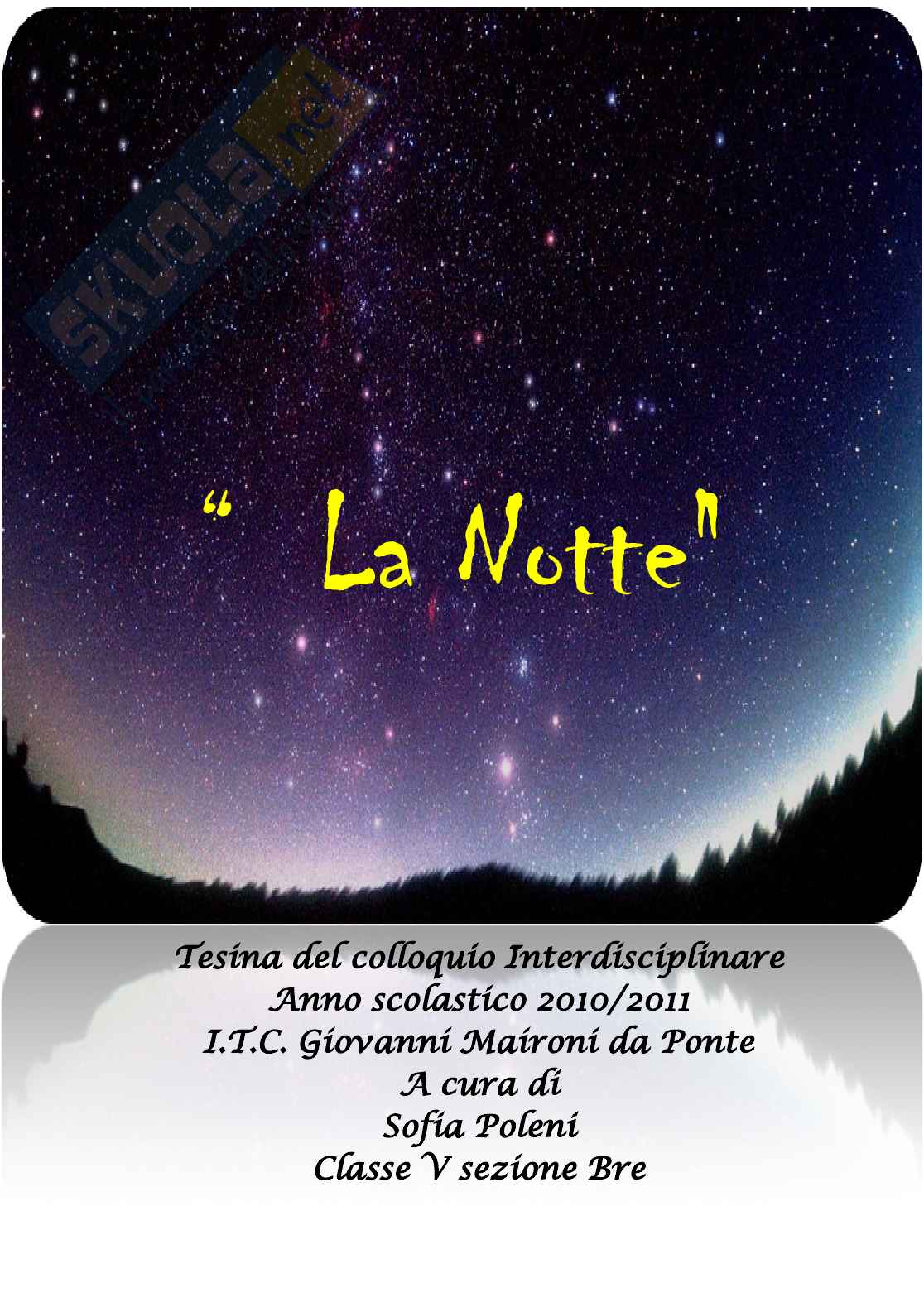 Notte tesina