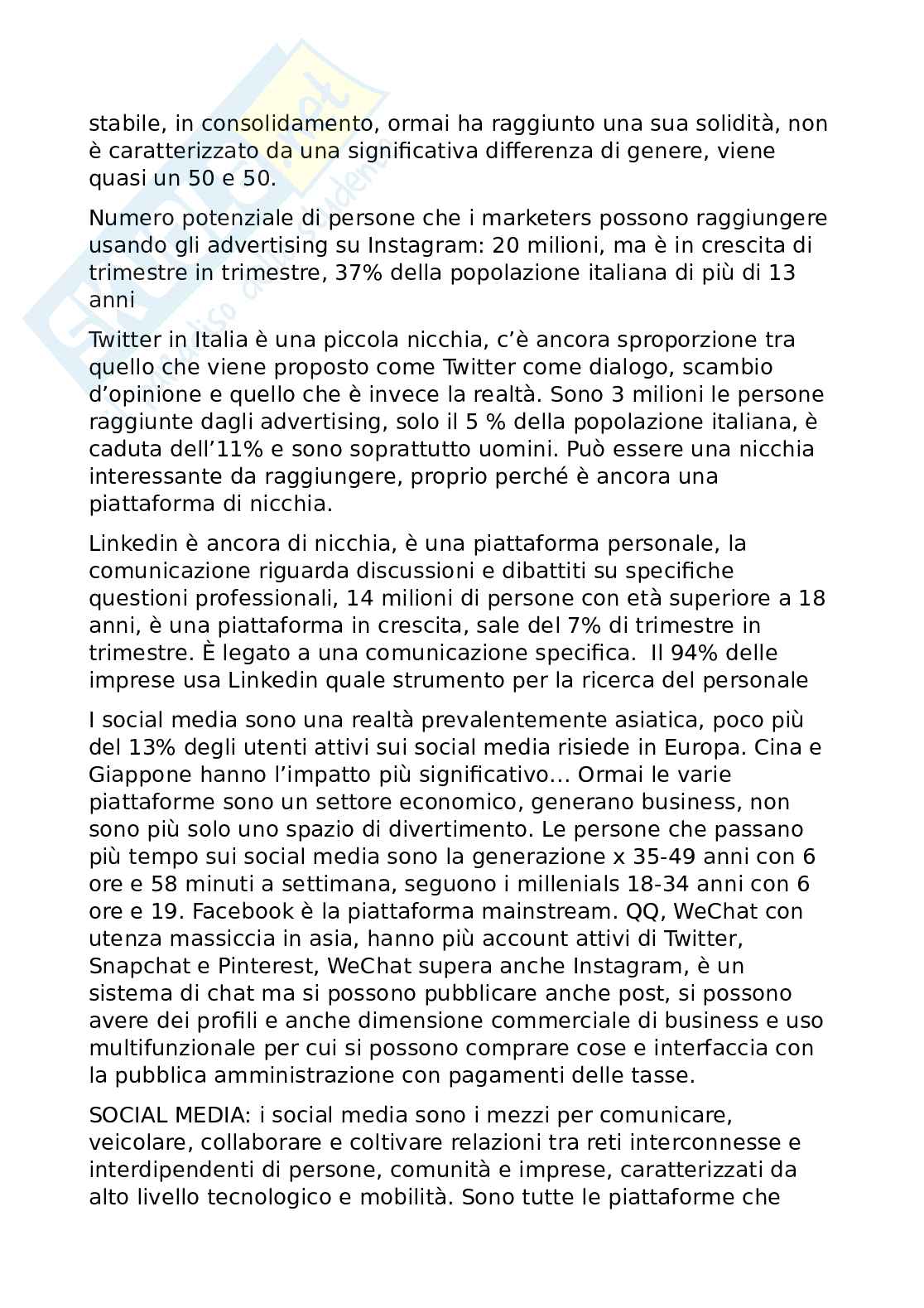 Appunti delle lezioni del corso Web e Social Media Pag. 2
