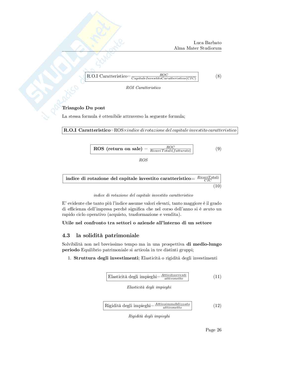 Appunti del secondo parziale di Economia aziendale Pag. 26