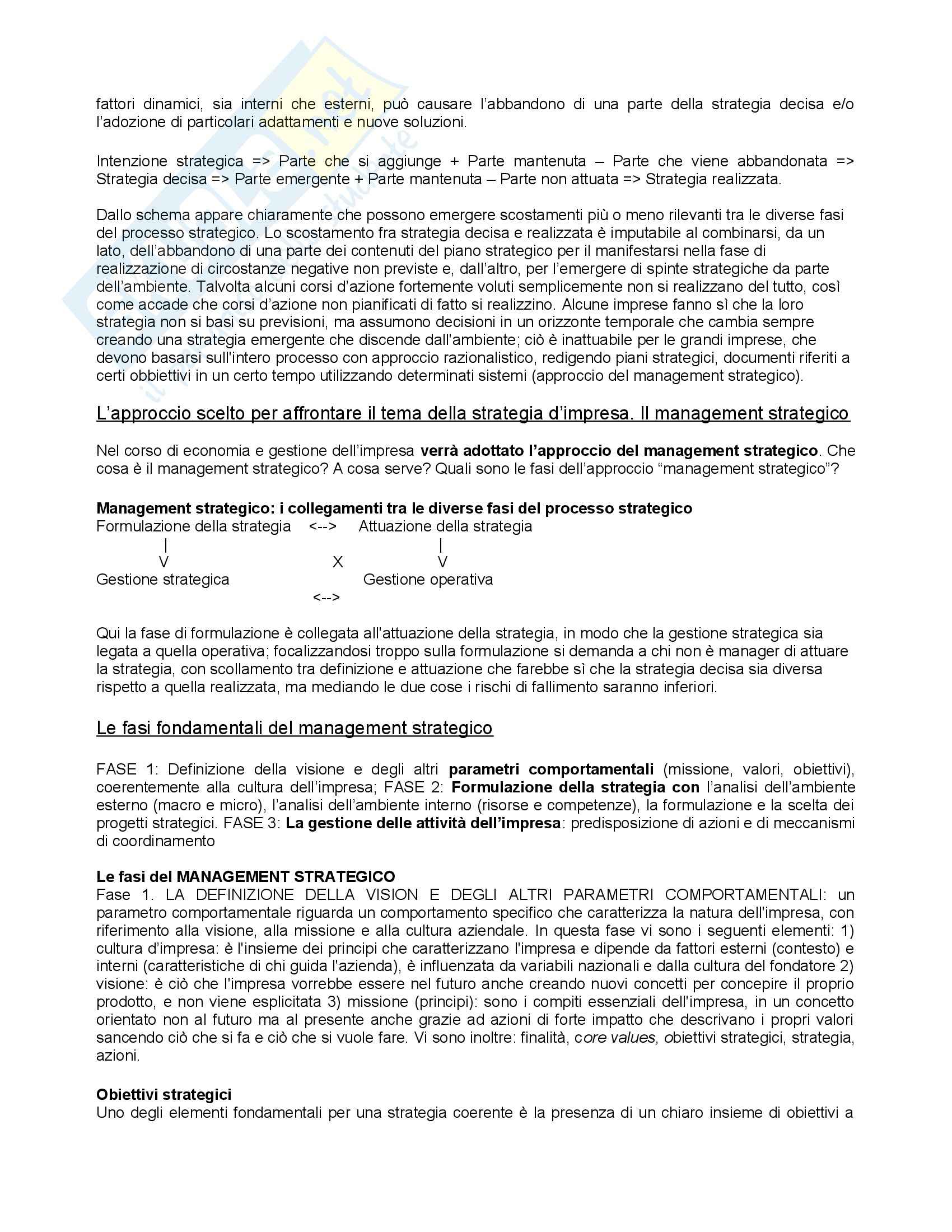 Economia e Gestione delle Imprese - Appunti Pag. 6