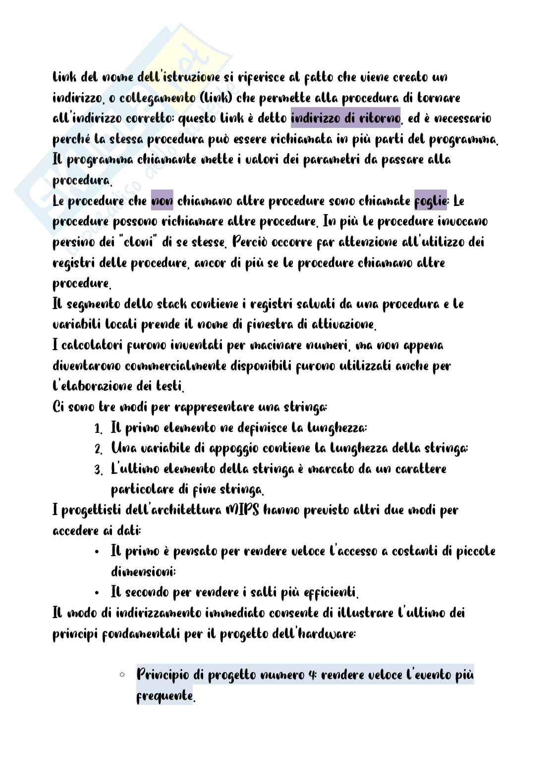 Architettura degli elaboratori Pag. 16