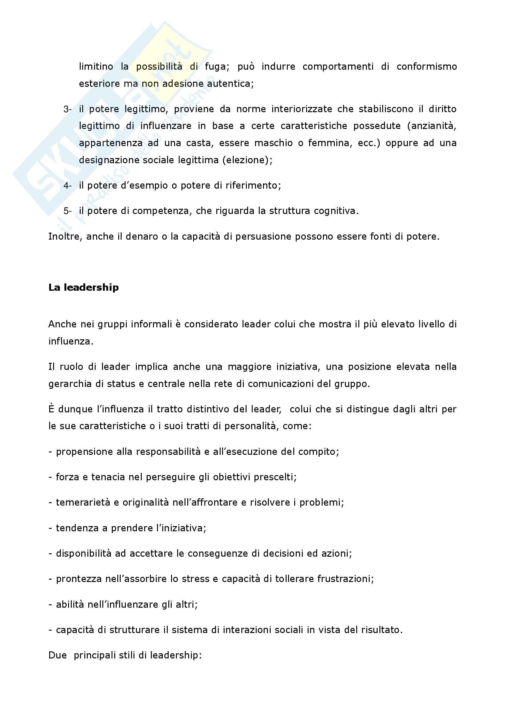 Psicologia sociale della famiglia - Psicologia sociale Pag. 26