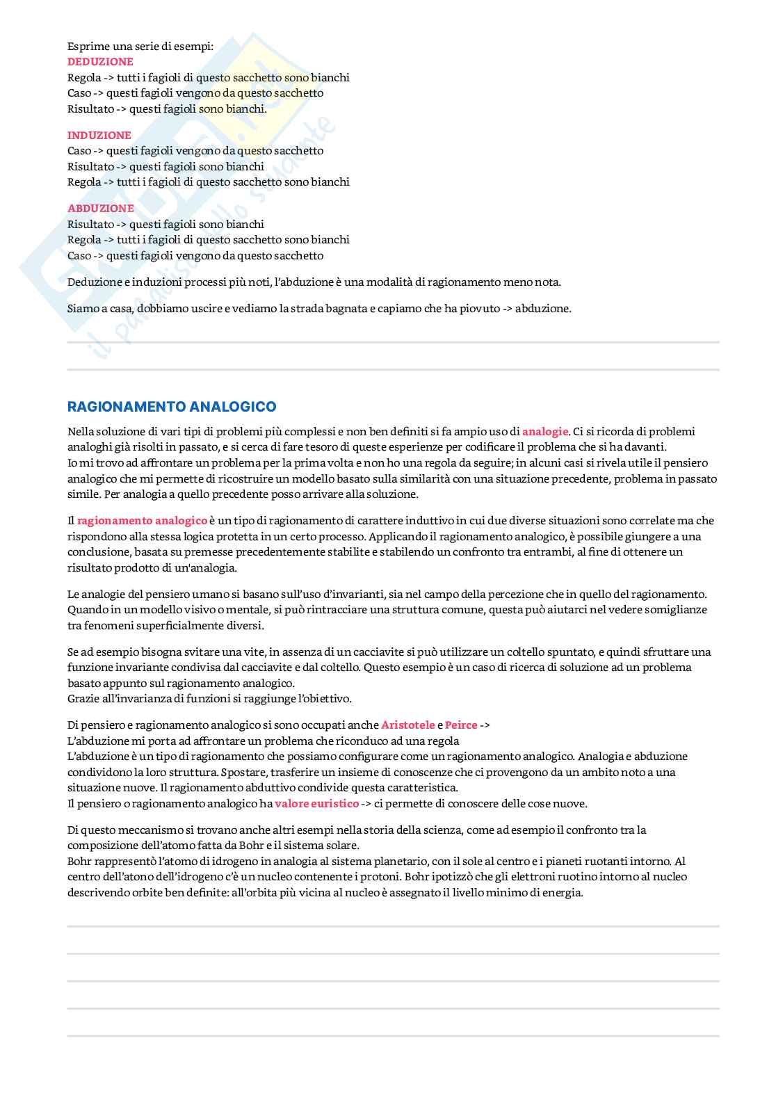 Appunti di Psicologia generale Pag. 91