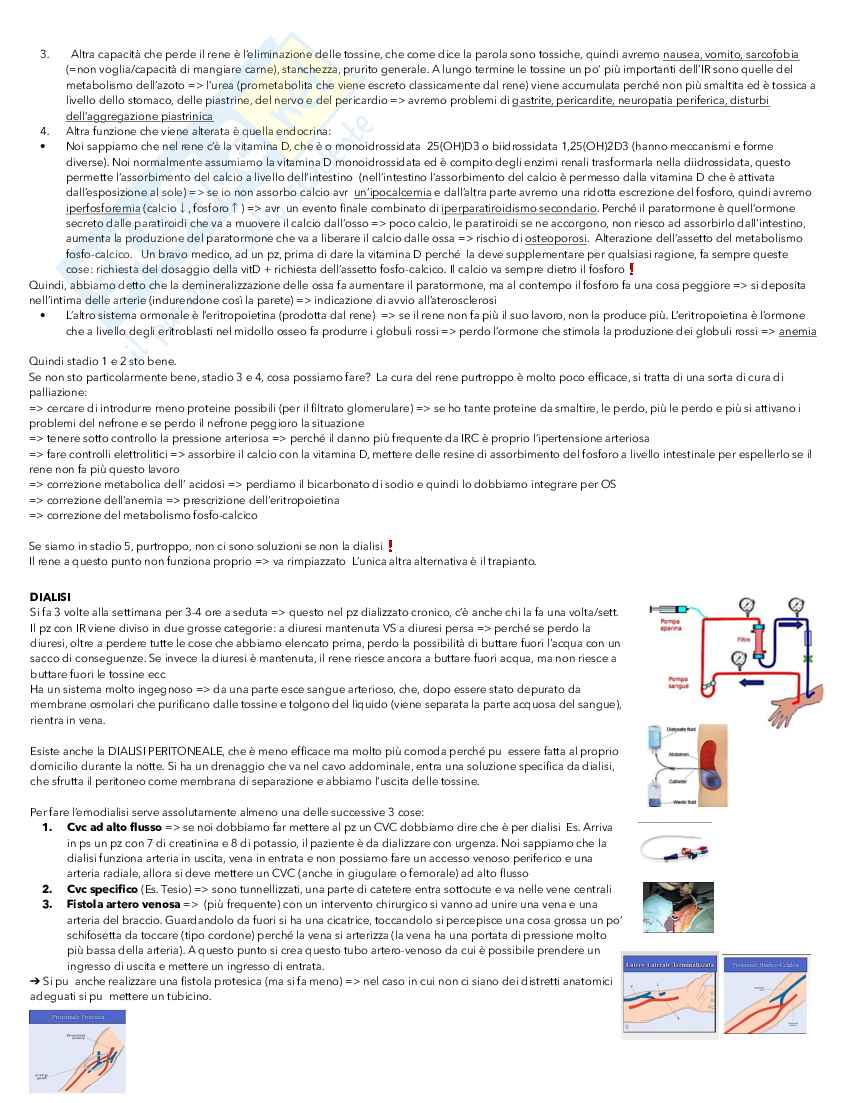 Medicina interna 1 - problematiche renali Pag. 11