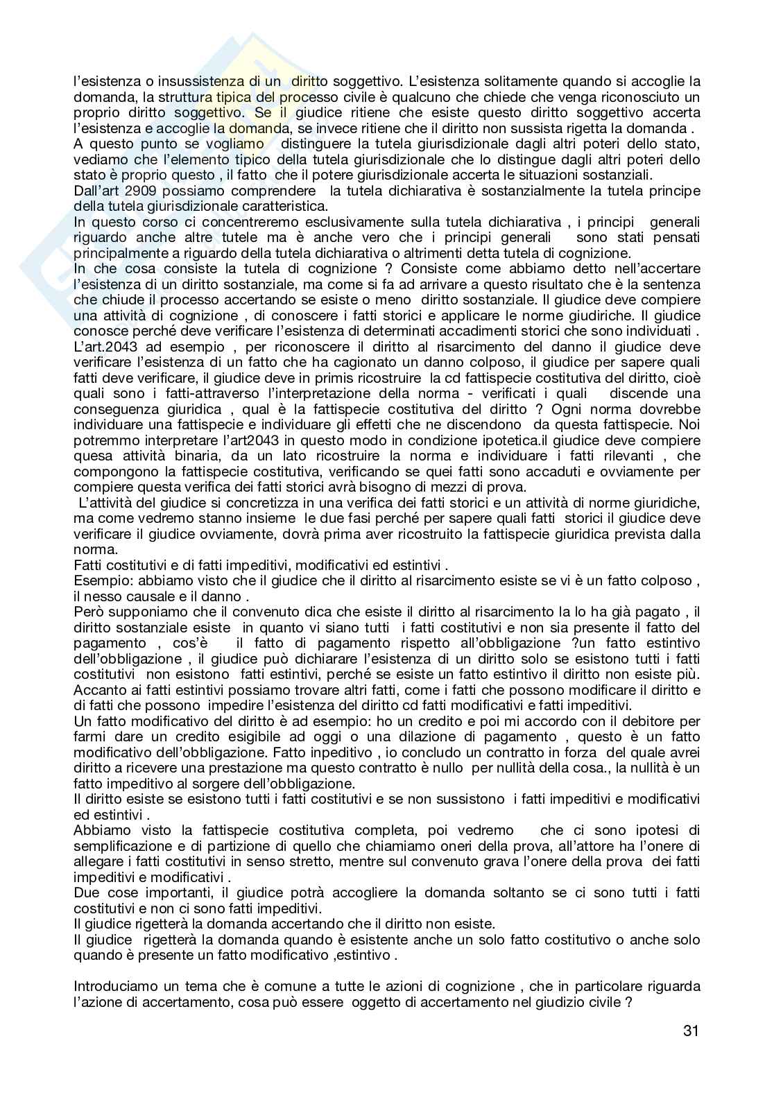 Riassunto esame Procedura civile, Prof. Villata Stefano Alberto, libro consigliato Procedura civile, Caratta, Mandrioli Pag. 31