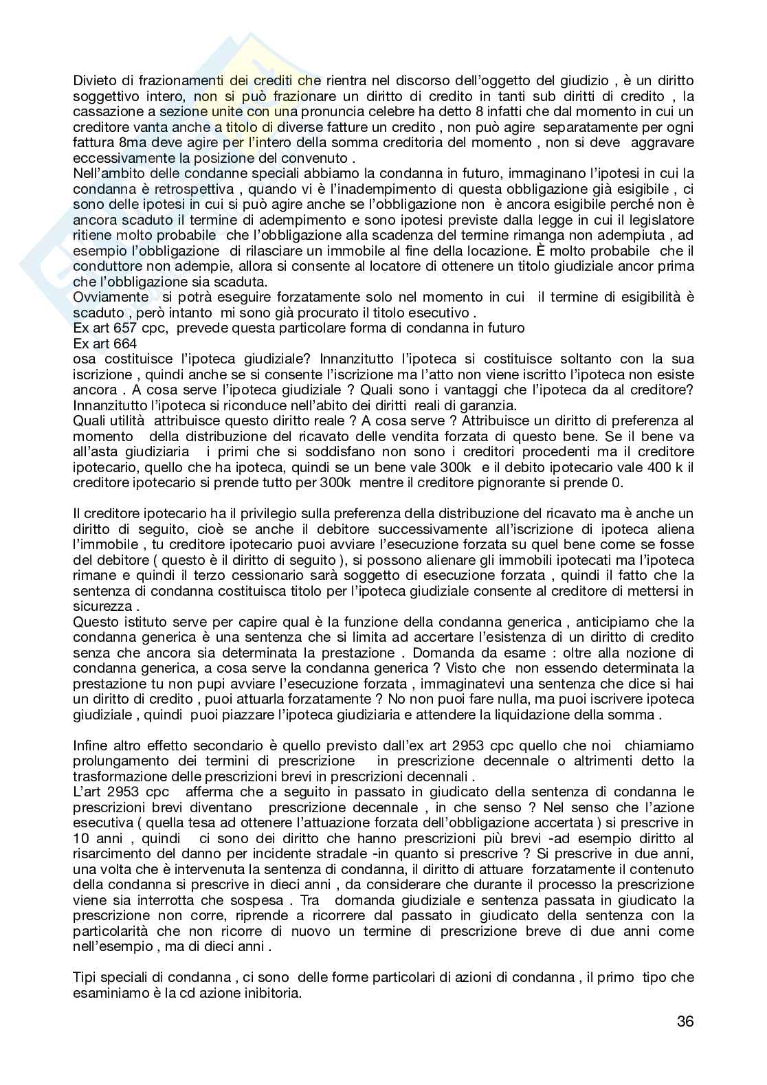 Riassunto esame Procedura civile, Prof. Villata Stefano Alberto, libro consigliato Procedura civile, Caratta, Mandrioli Pag. 36