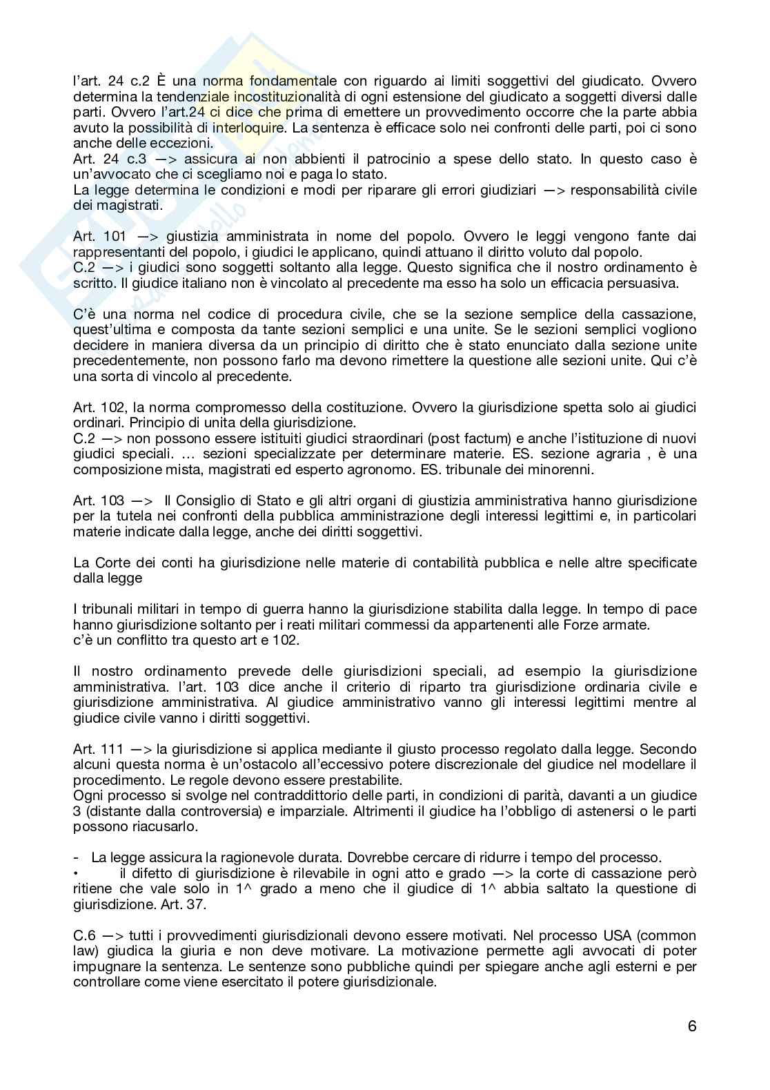 Riassunto esame Procedura civile, Prof. Villata Stefano Alberto, libro consigliato Procedura civile, Caratta, Mandrioli Pag. 6
