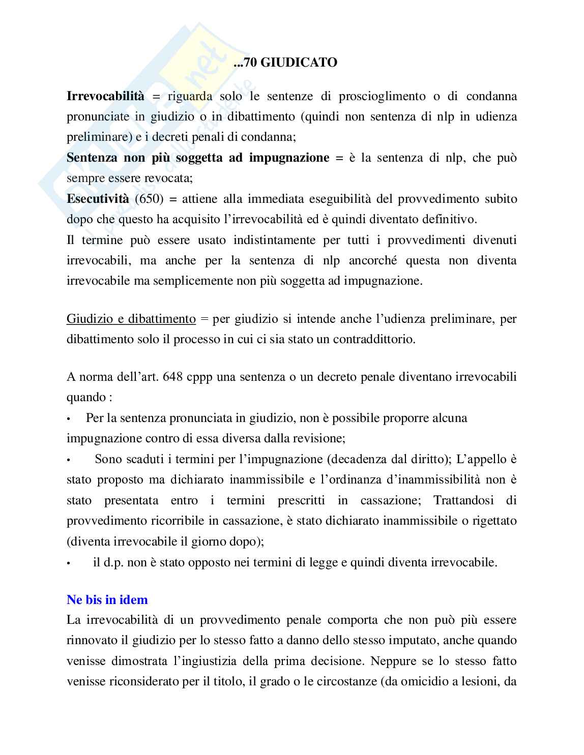 Appunti Diritto processuale penale  Pag. 21