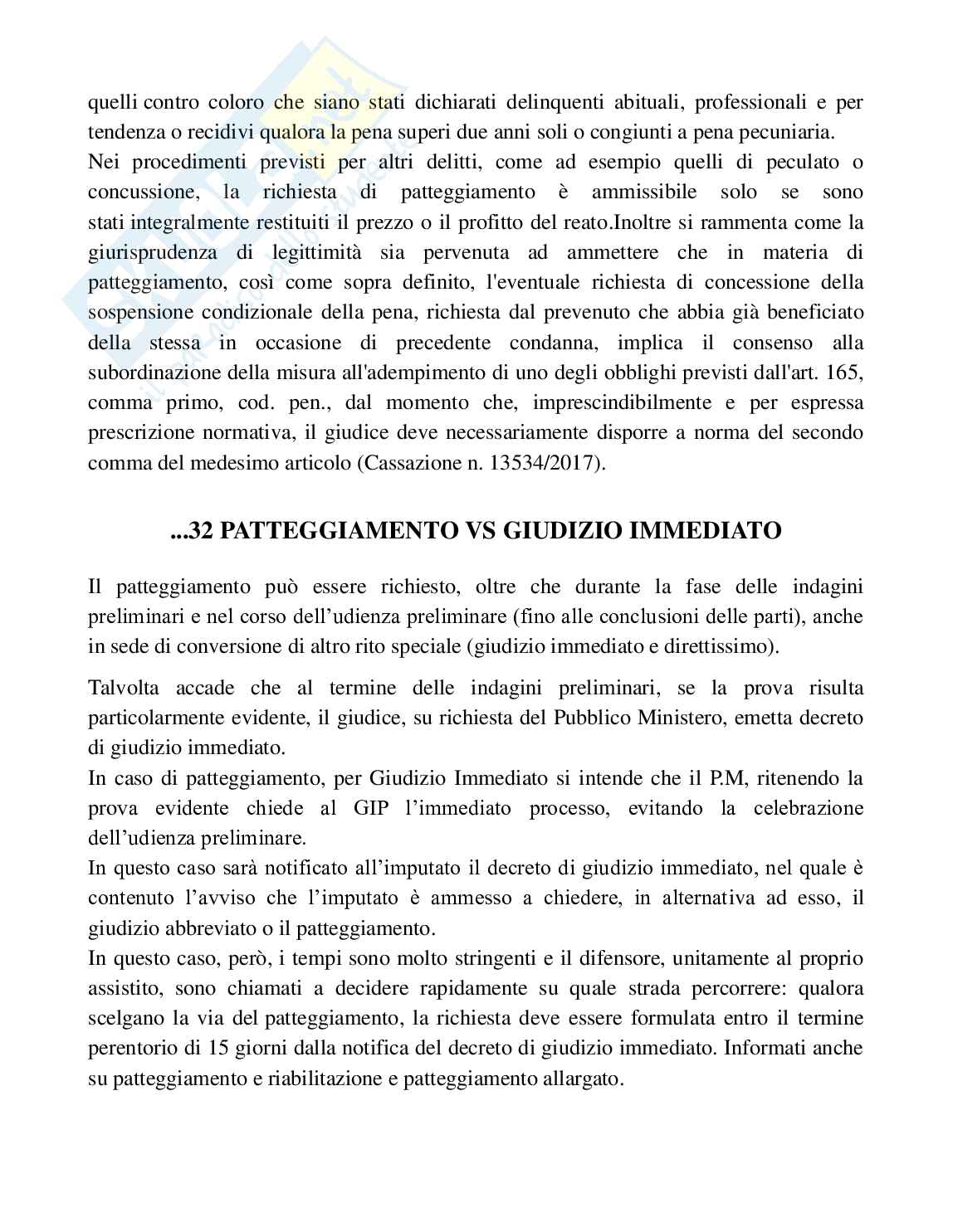 Appunti Diritto processuale penale  Pag. 61