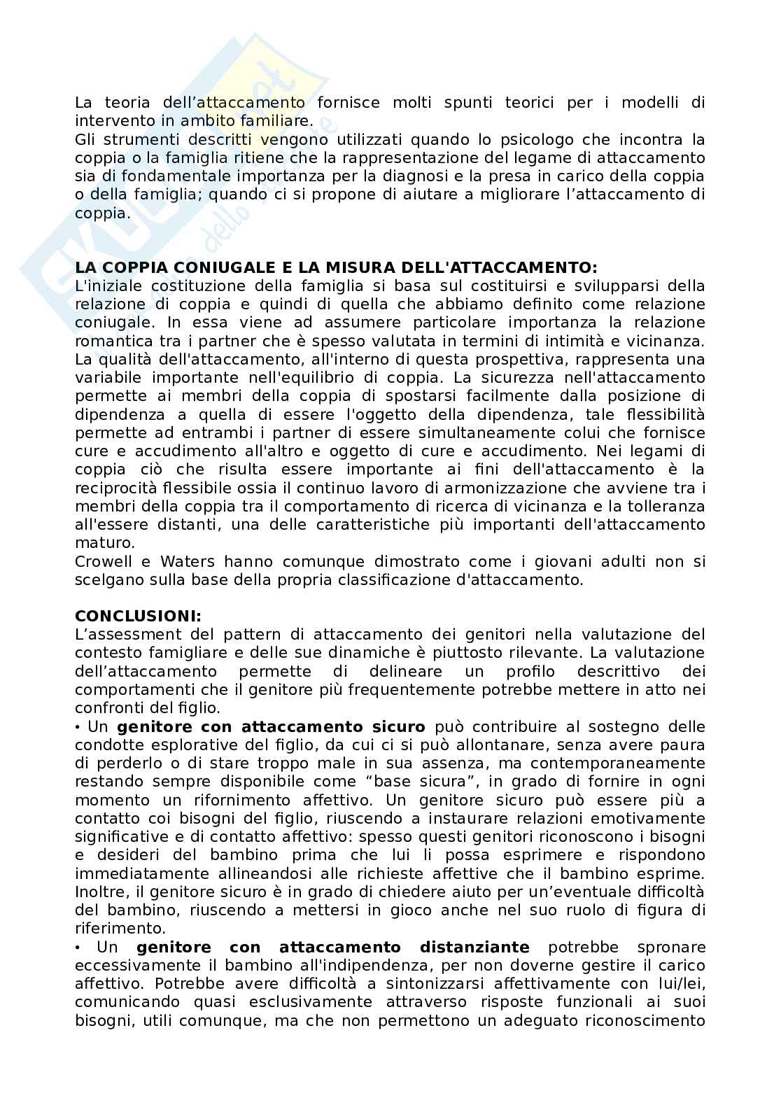 Riassunto esame Psicologia, libro consigliato "Family and families" (Delvecchio, Mabilia, Di Riso, Salcuni e Lis) Pag. 41