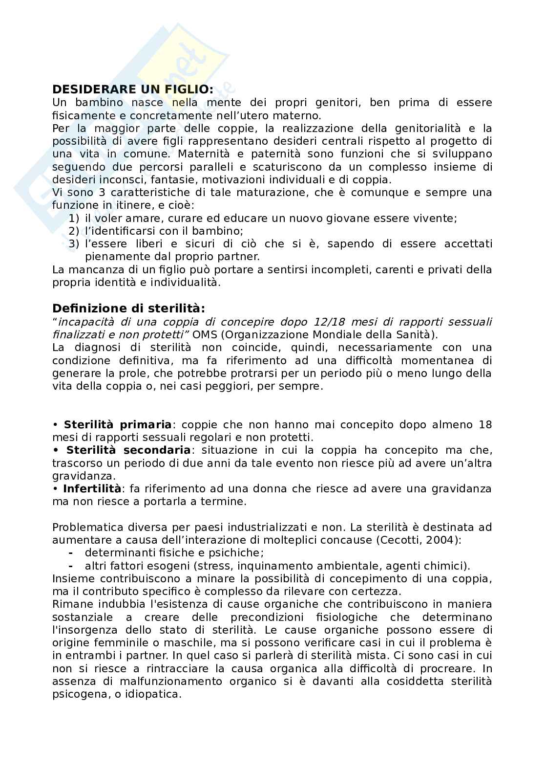 Riassunto esame Psicologia, libro consigliato "Family and families" (Delvecchio, Mabilia, Di Riso, Salcuni e Lis) Pag. 46