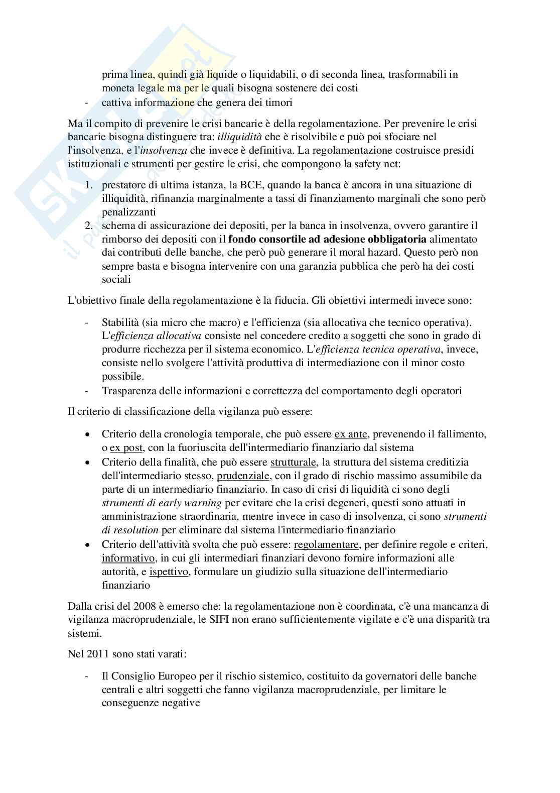 Economia intermediari finanziari primo modulo Pag. 16