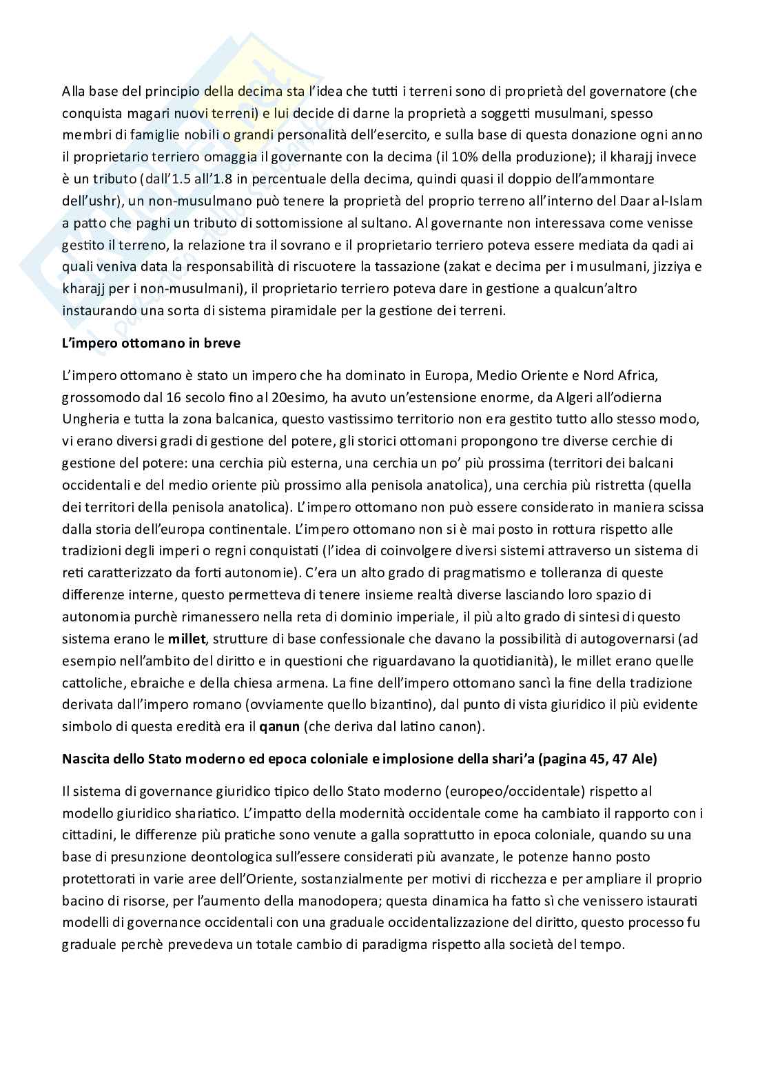Riassunto esame Diritto islamico, Prof. Boria Edoardo, libro consigliato Introduzione al diritto islamico, Hallaq Pag. 26