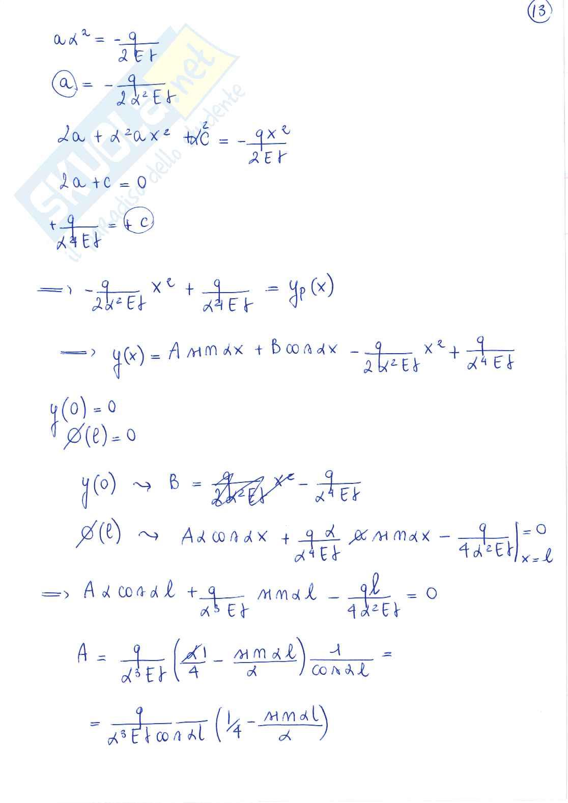 Appunti tecnica delle costruzioni 2 - Teoria del 2° ordine Pag. 56