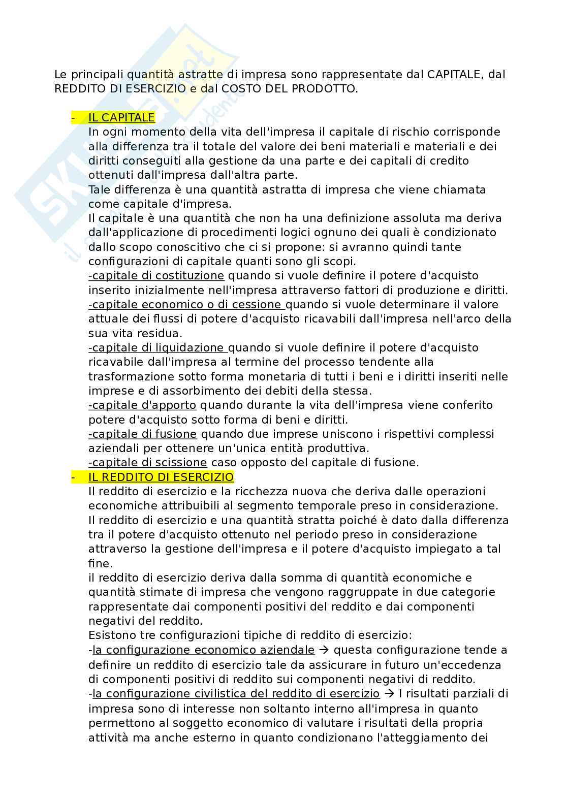 Appunti di Economia aziendale Pag. 16